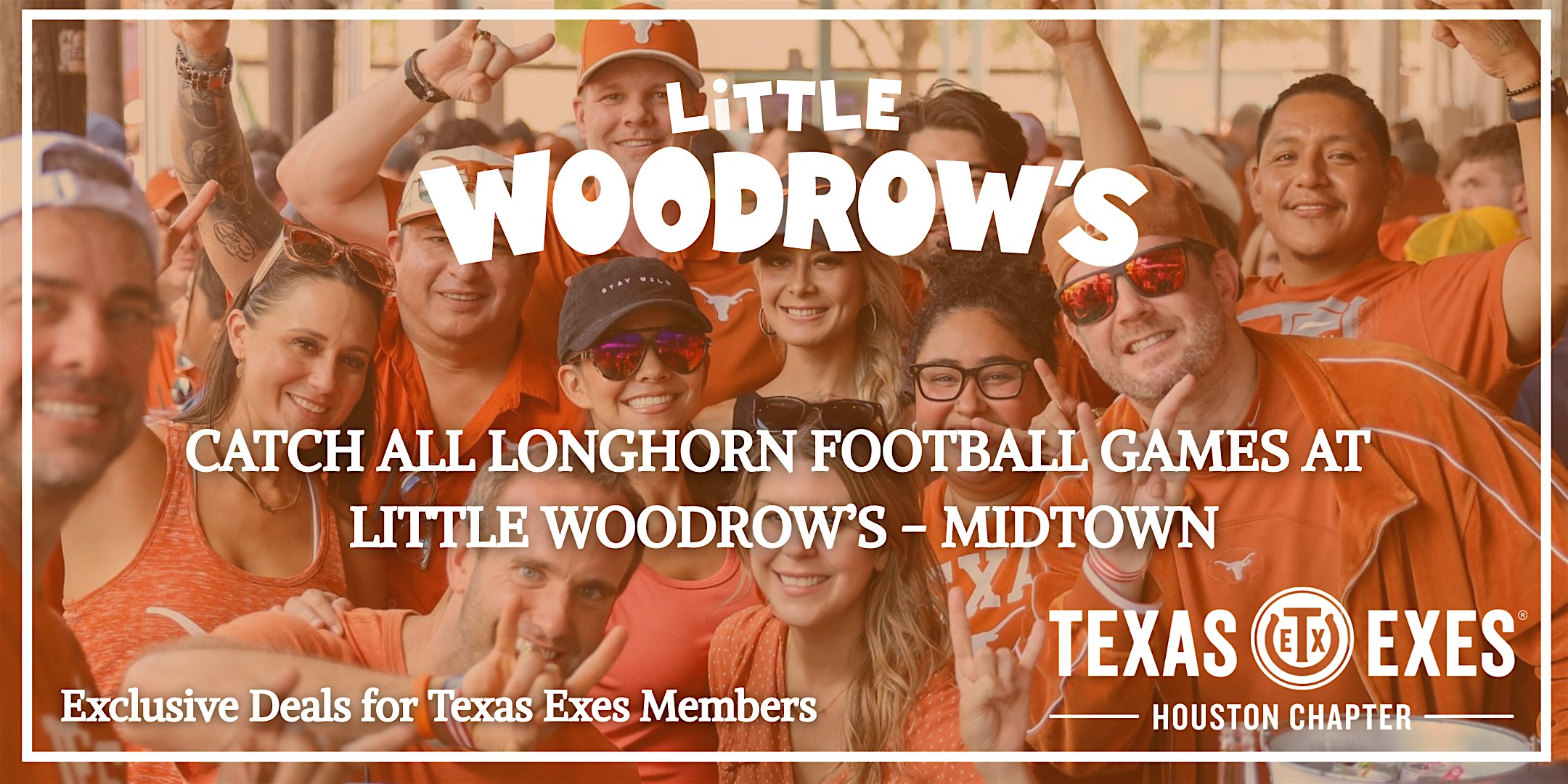 Texas vs. Arkansas Watch Party: Little Woodrow’s – Midtown at Little Woodrow’s Midtown – Houston, TX