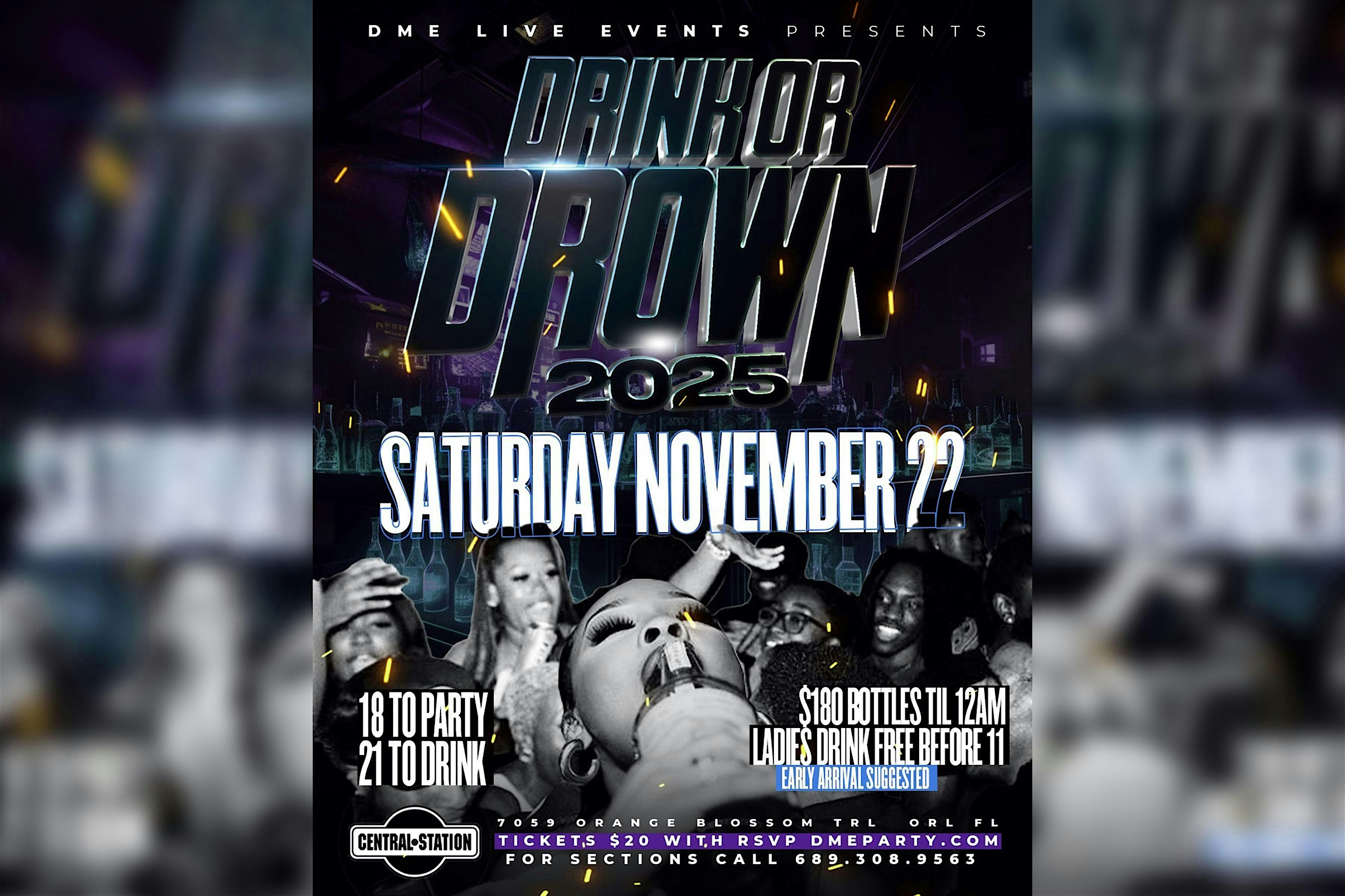 The Florida Classic – Drink or Drown at 7059 S Orange Blossom Trl – Orlando, FL