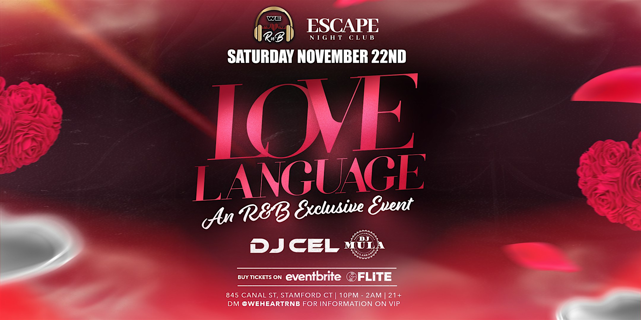 Love Language (Stamford R&B Exclusive Event) at Tequila Escape -Stamford – Stamford, CT