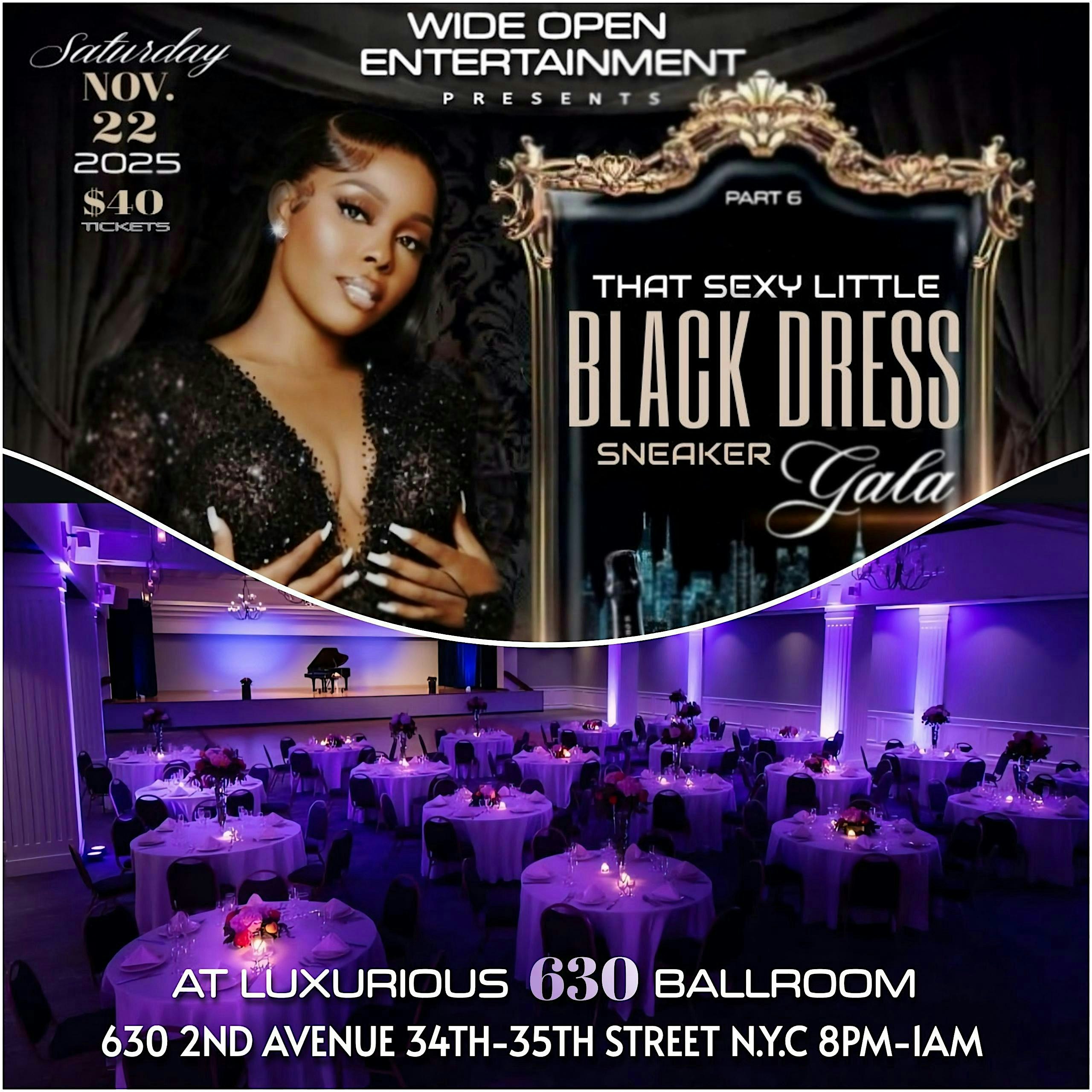 THAT LITTLE BLACK DRESS AFFAIR PT. 6 SNEAKER GALA at 630 2nd Ave – New York, NY