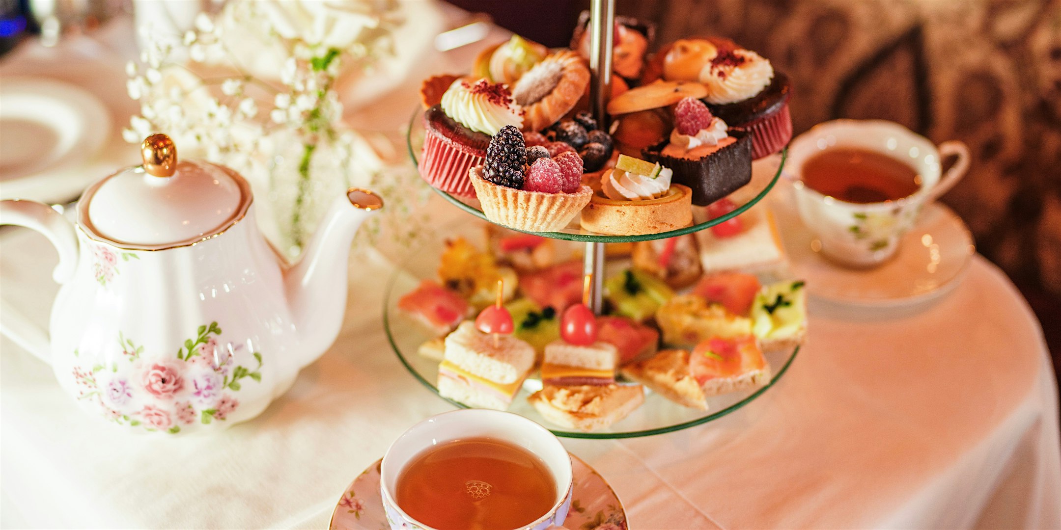 Tea In The Parlor Cars at Rod’s Parlor Cars – Morristown, NJ