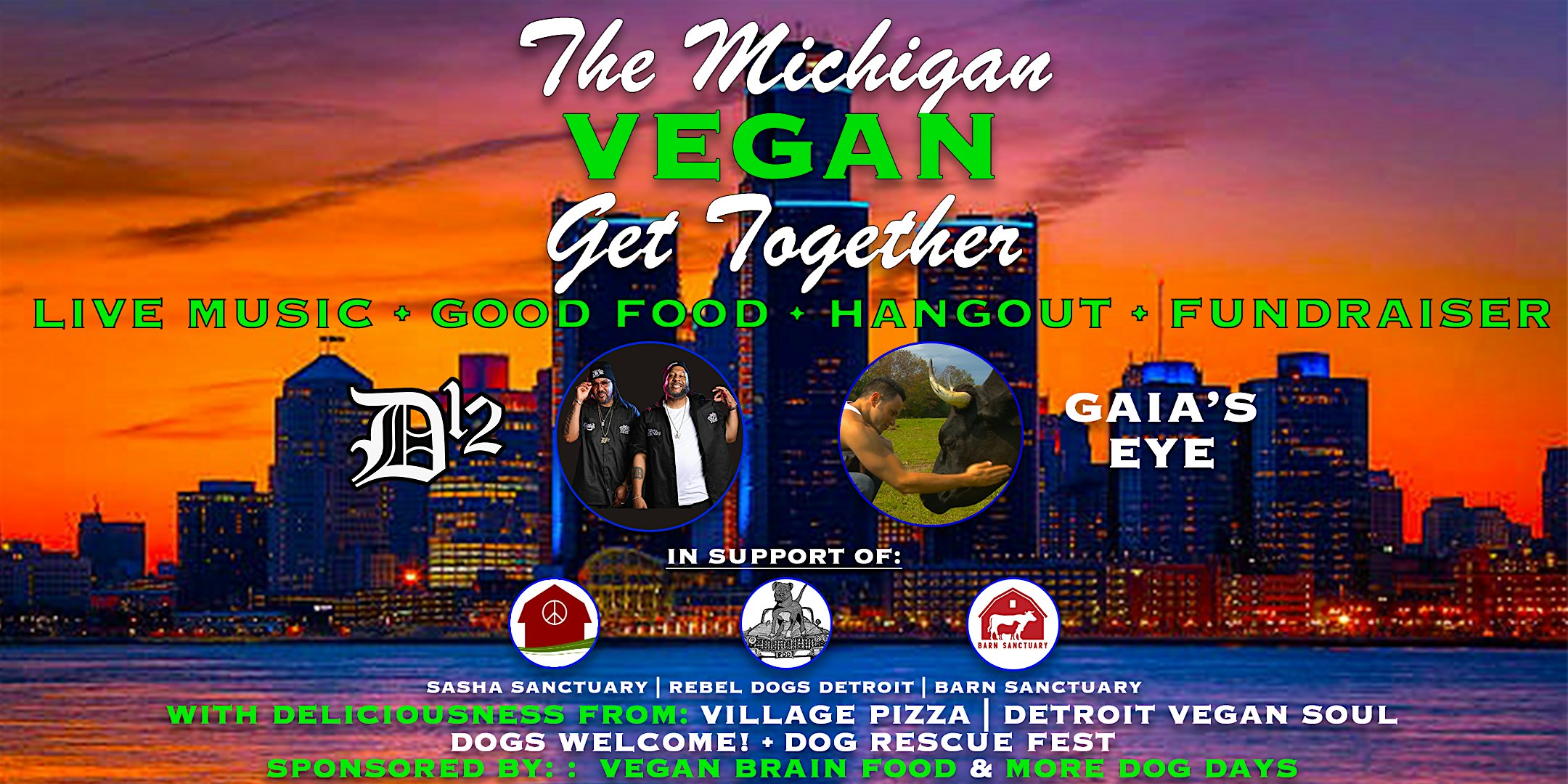 The Michigan Vegan Get Together at Magic Bag – Ferndale, MI