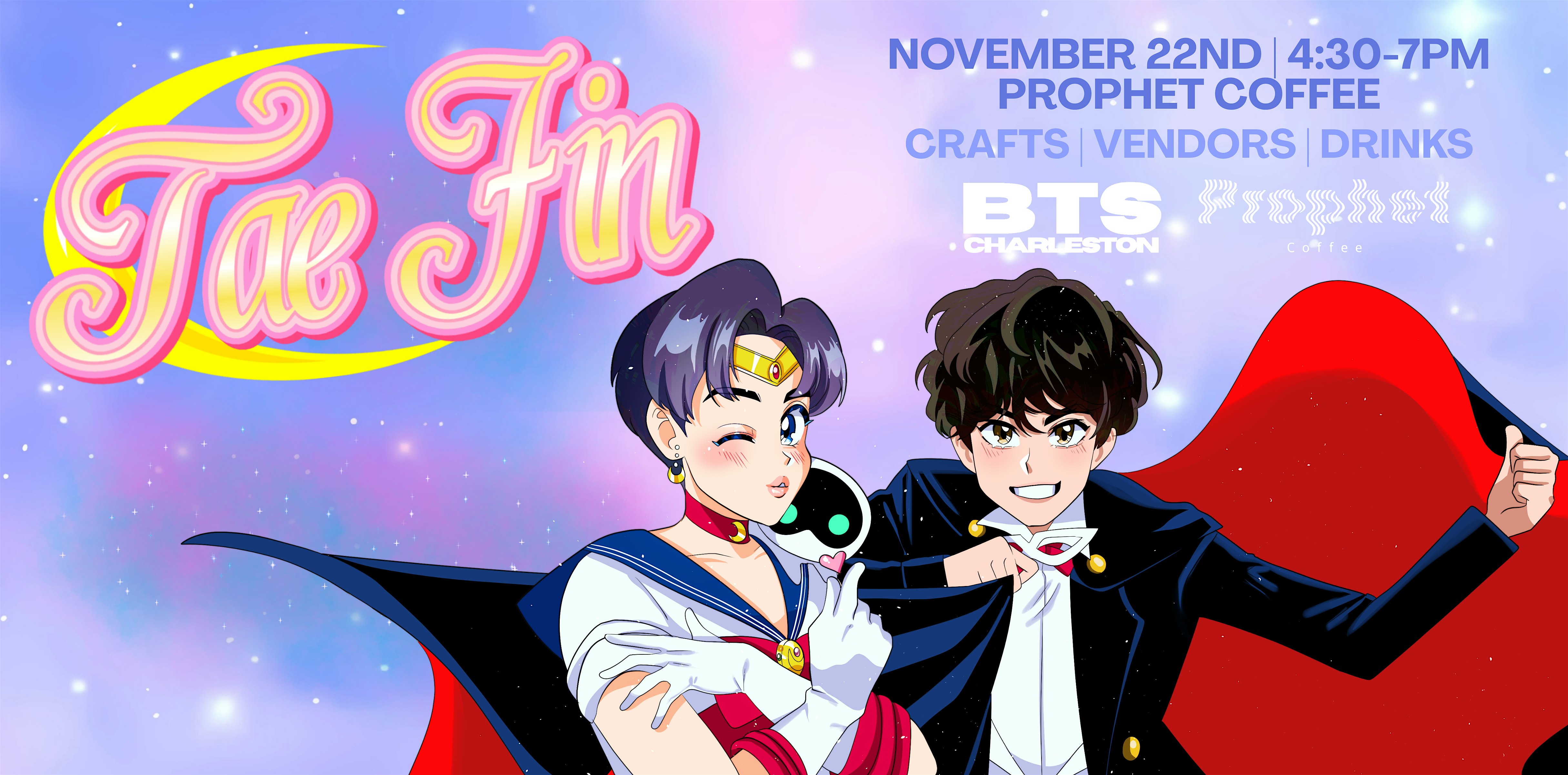 Sailor TaeJin – Cupsleeve Event at Prophet Coffee – North Charleston, SC