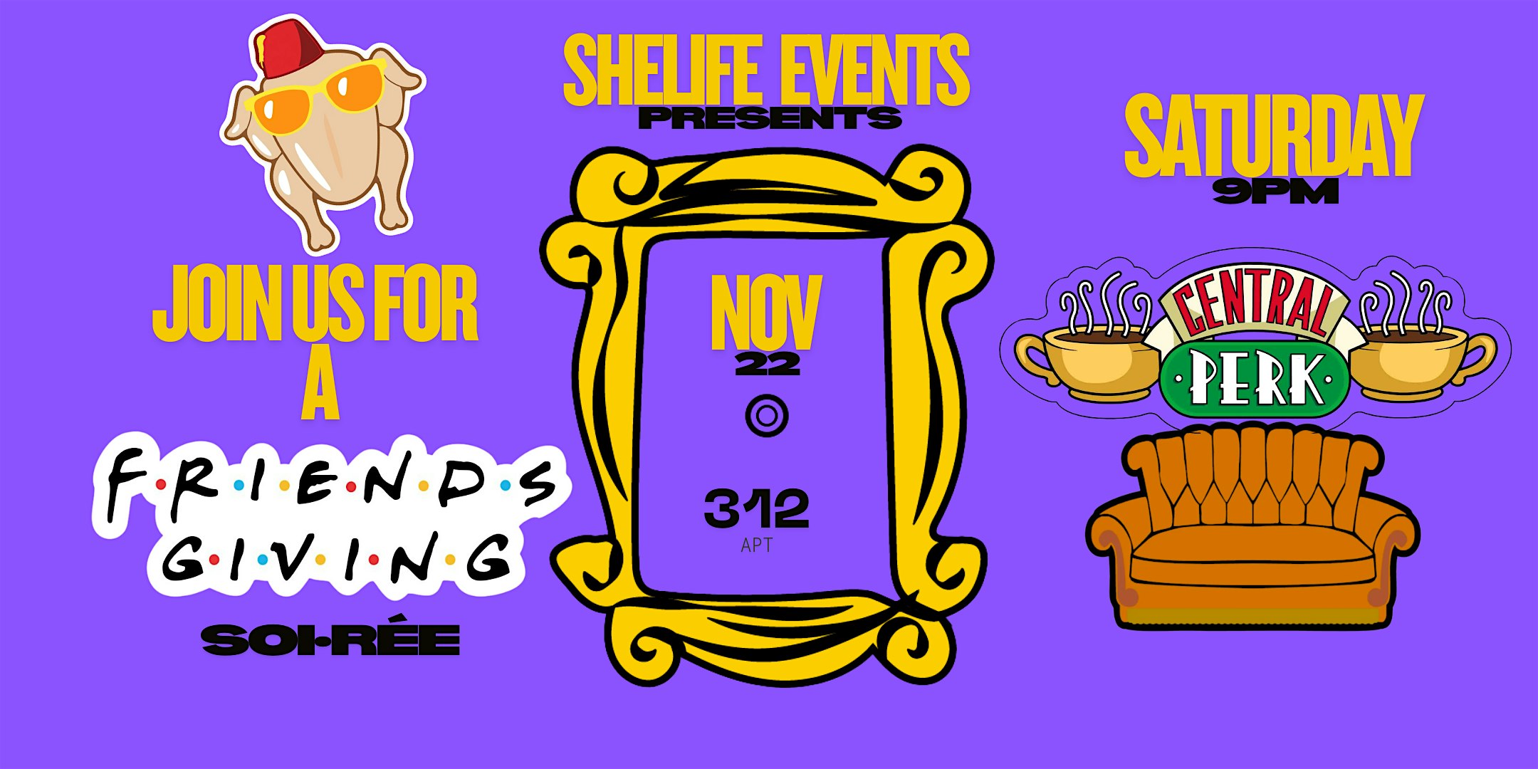 SHELIFE – FRIENDSGIVING SOCIAL SOIREE at Bargean Miami – Miami, FL