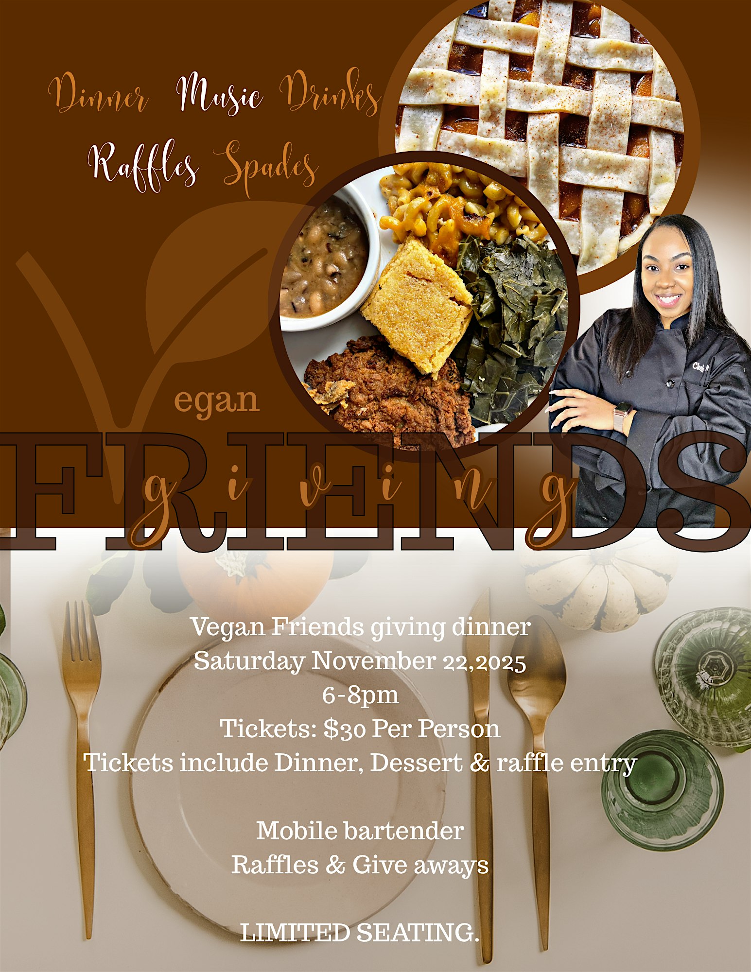Vegan Friendsgiving at 103 Ecorse Rd – Ypsilanti, MI