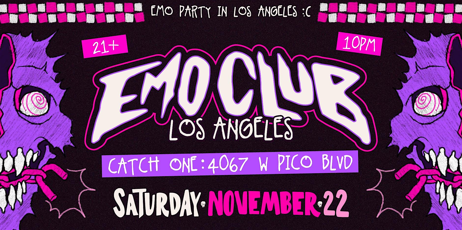 EMO NIGHT PARTY @ CATCH ONE LOS ANGELES at Catch One – Los Angeles, CA