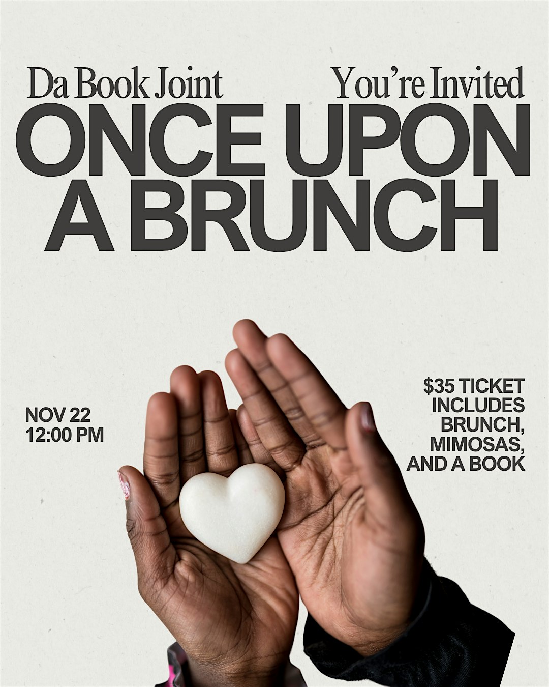 Once Upon A Brunch for Book Lovers at Da Book Joint – Chicago, IL