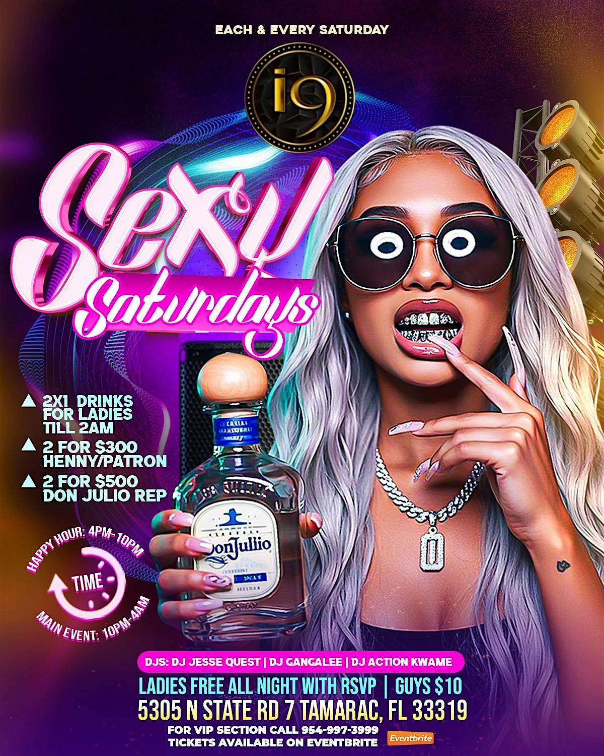 SEXY SATURDAYS at I9 Restaurant & Lounge – Tamarac, FL
