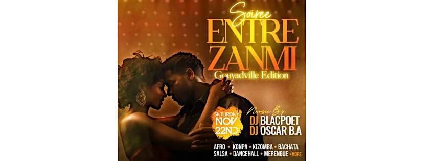 Soireè Entre Zanmi (A Night with Friends)(Gouyadville Edition) at Citadel Creole Cuisine – Silver Spring, MD