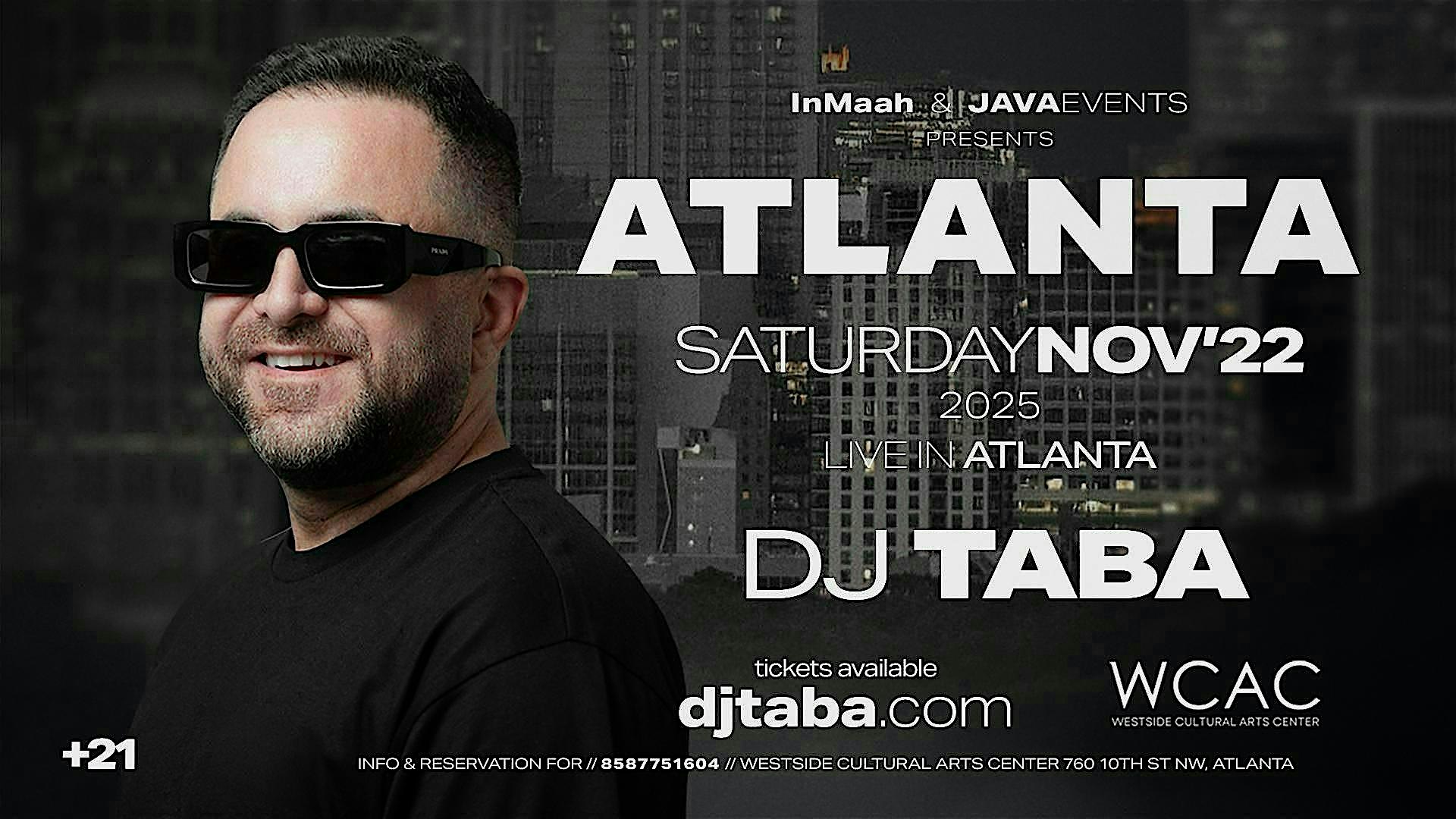 Atlanta Persian Party Bash with DJ Taba at Westside Cultural Arts Center – Atlanta, GA