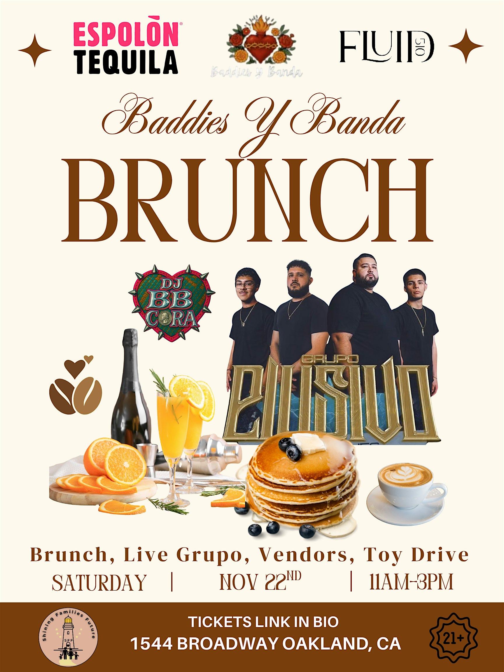 Baddies Y Banda Brunch at Fluid510 – Oakland, CA