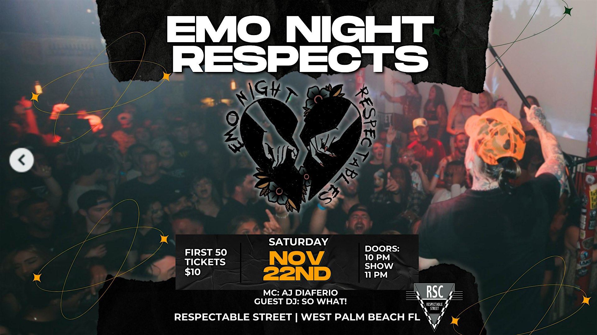 Emo Night Respectables. at Respectable Street – West Palm Beach, FL