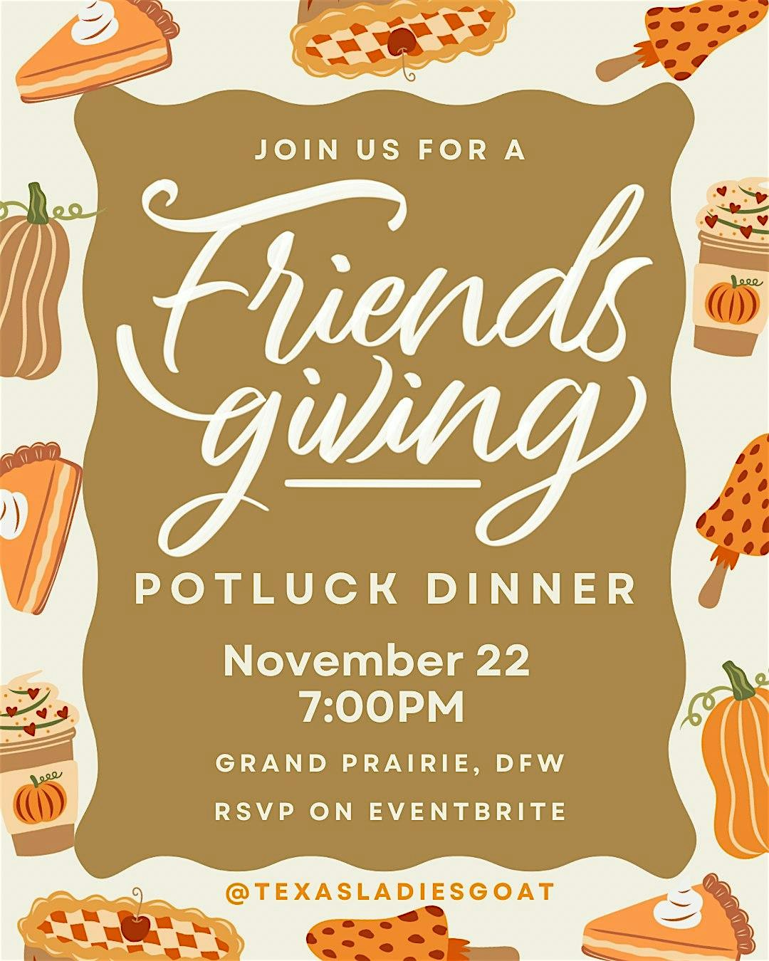 Gobble & Give: An NTL Friendsgiving at Bardin Road – Grand Prairie, TX