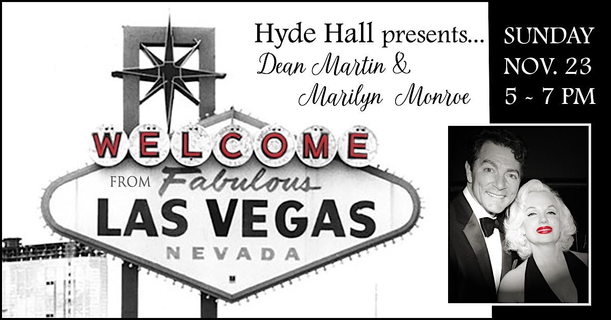 Dean Martin & Marilyn Monroe Impersonators: A Parlor Party at 123 Pavillion Ave – Sharon Springs, NY