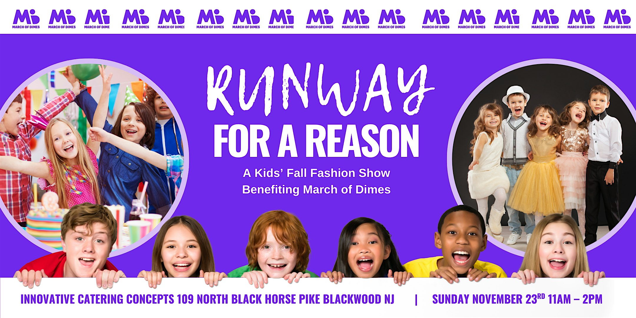 RUNWAY FOR A REASON at Innovative Catering Concepts – Gloucester Township, NJ