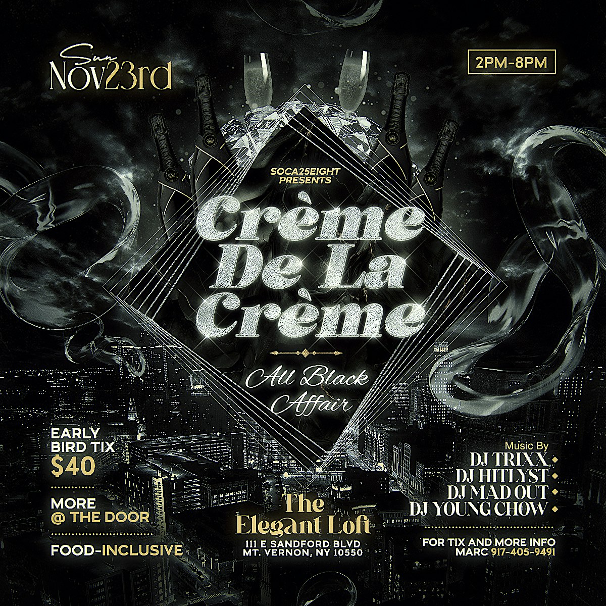 CRÈME DE LA CRÈME at Elegant Loft – Mount Vernon, NY
