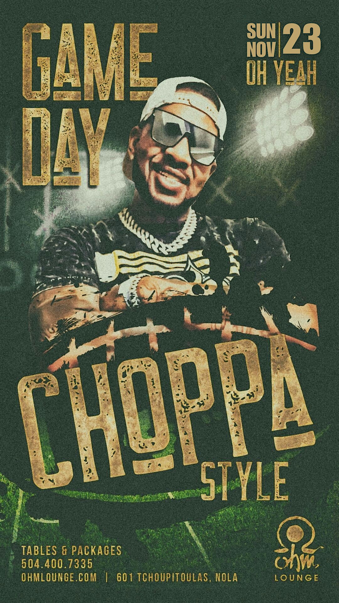 SAINTS VS. FALCONS GAME DAY AFTER PARTY @ OHM LOUNGE at Ohm Lounge, Tchoupitoulas Street, New Orleans, LA, USA – New Orleans, LA