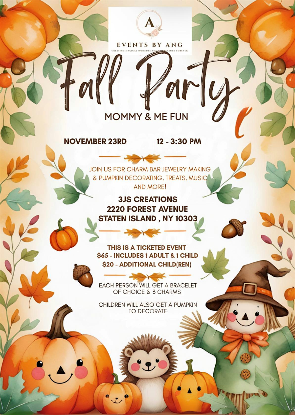 Mommy & Me Fall Event at 2220 Forest Ave – Staten Island, NY