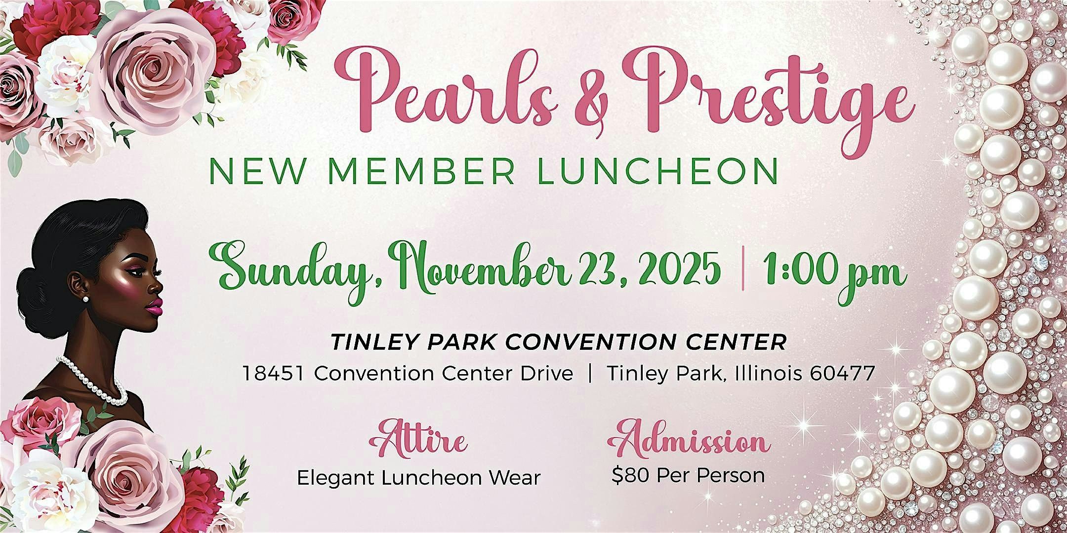 Pearls & Prestige: A Bridgerton-Inspired New Member Luncheon at Tinley Park Convention Center – Tinley Park, IL