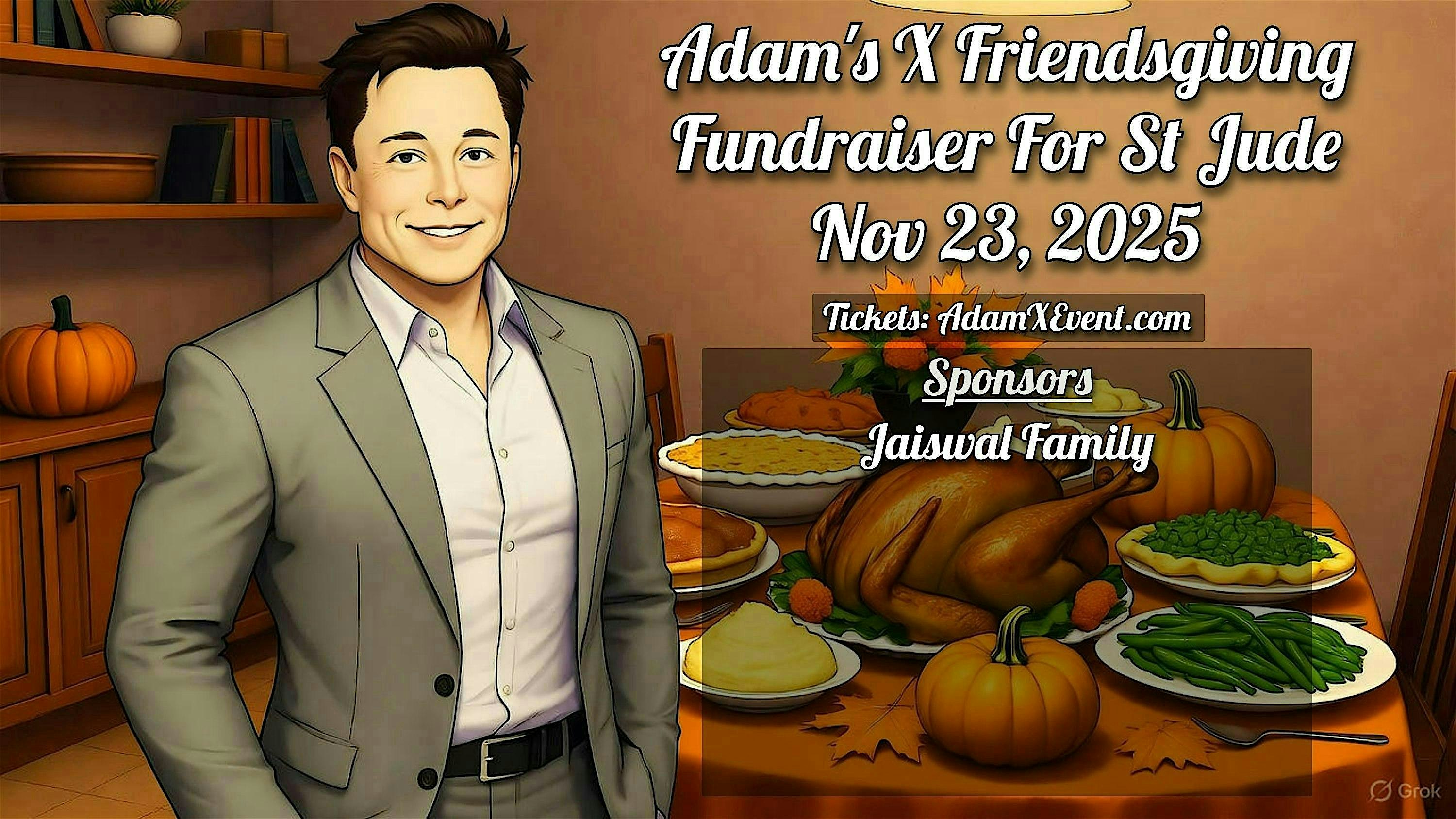 Adam’s X Friendsgiving Fundraiser For St Jude at The Cooper – Chicago, IL