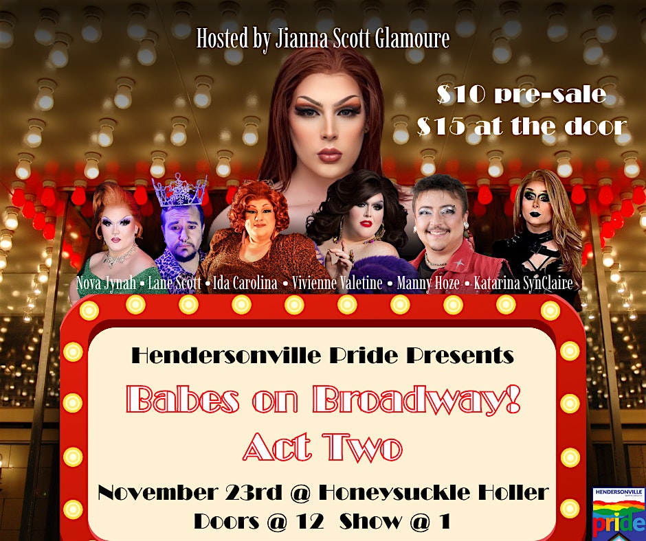 Babes on Broadway Act Two at Honeysuckle Holler – Bar with Country Dancing – Hendersonville, NC