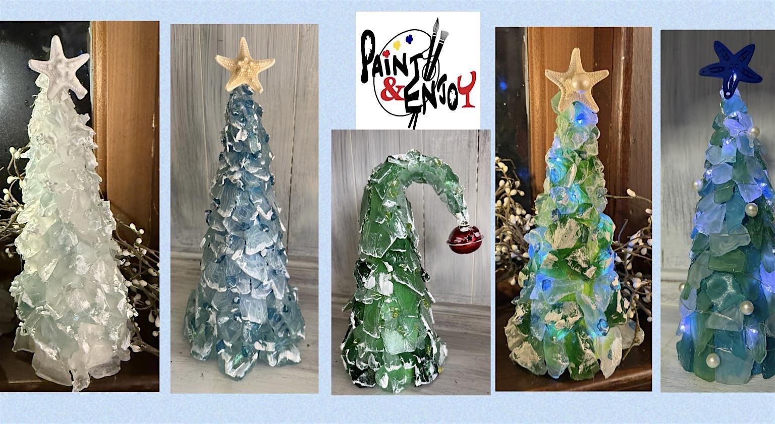 Paint and Enjoy ”Sea Glass Tree“ at EAST YORK Isaac’s at Isaac’s Craft Kitchen & Brewery – East York – York, PA