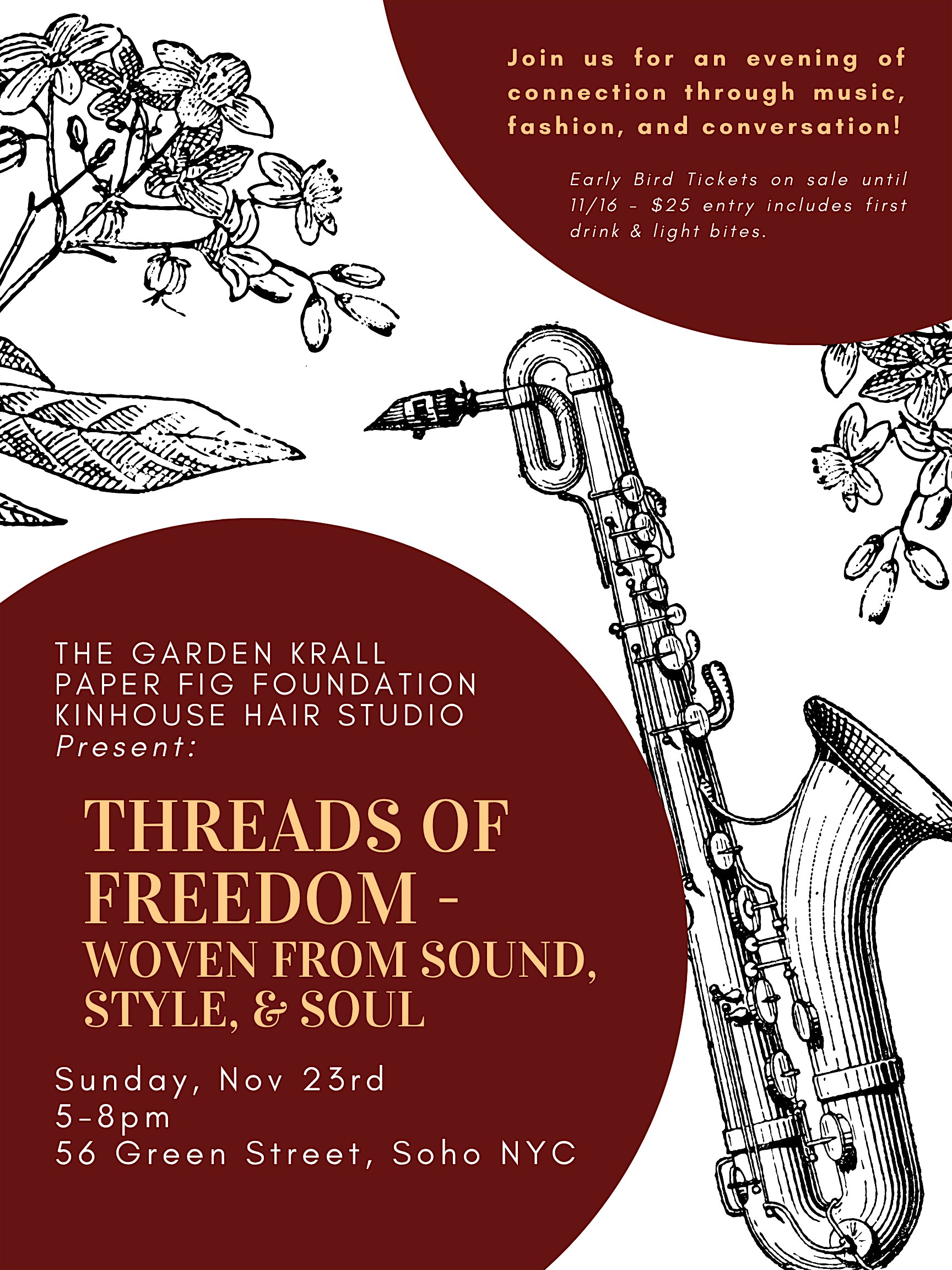 Threads of Freedom – Woven from Sound, Style, & Soul at KINHOUSE Hair Studio – New York, NY