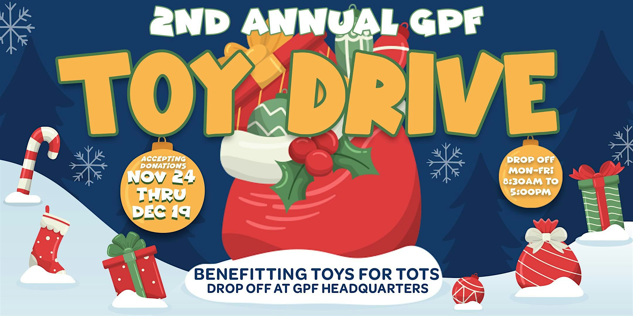 GPF 2ND ANNUAL TOY DRIVE at Guardian Protection Force – Rancho Cordova, CA