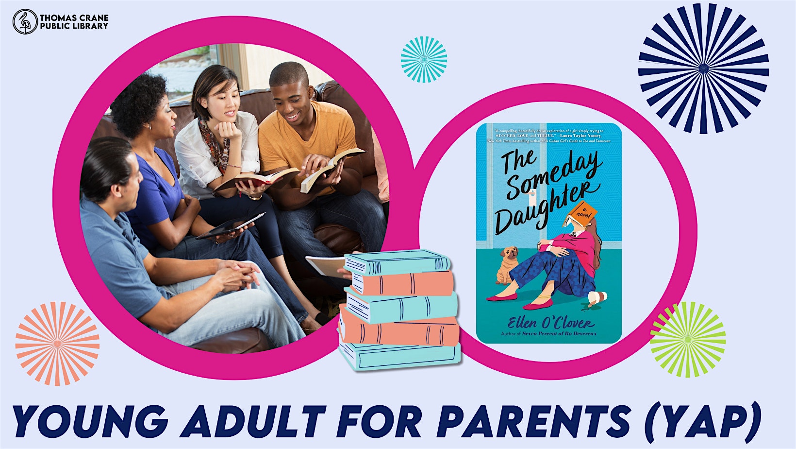 Young Adult for Parents Book Club (YAP) at Thomas Crane Public Library, Washington Street, Quincy, MA, USA – Quincy, MA