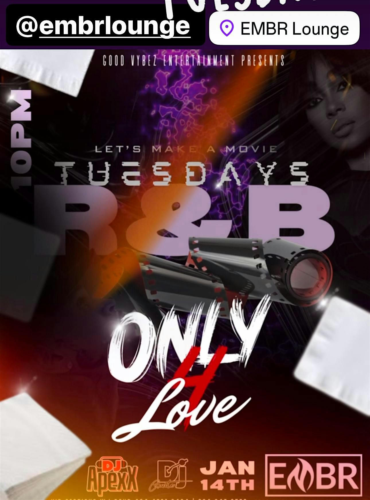 R&B TUESDAYS EMBR LOUNGE at Embr Lounge – Atlanta, GA