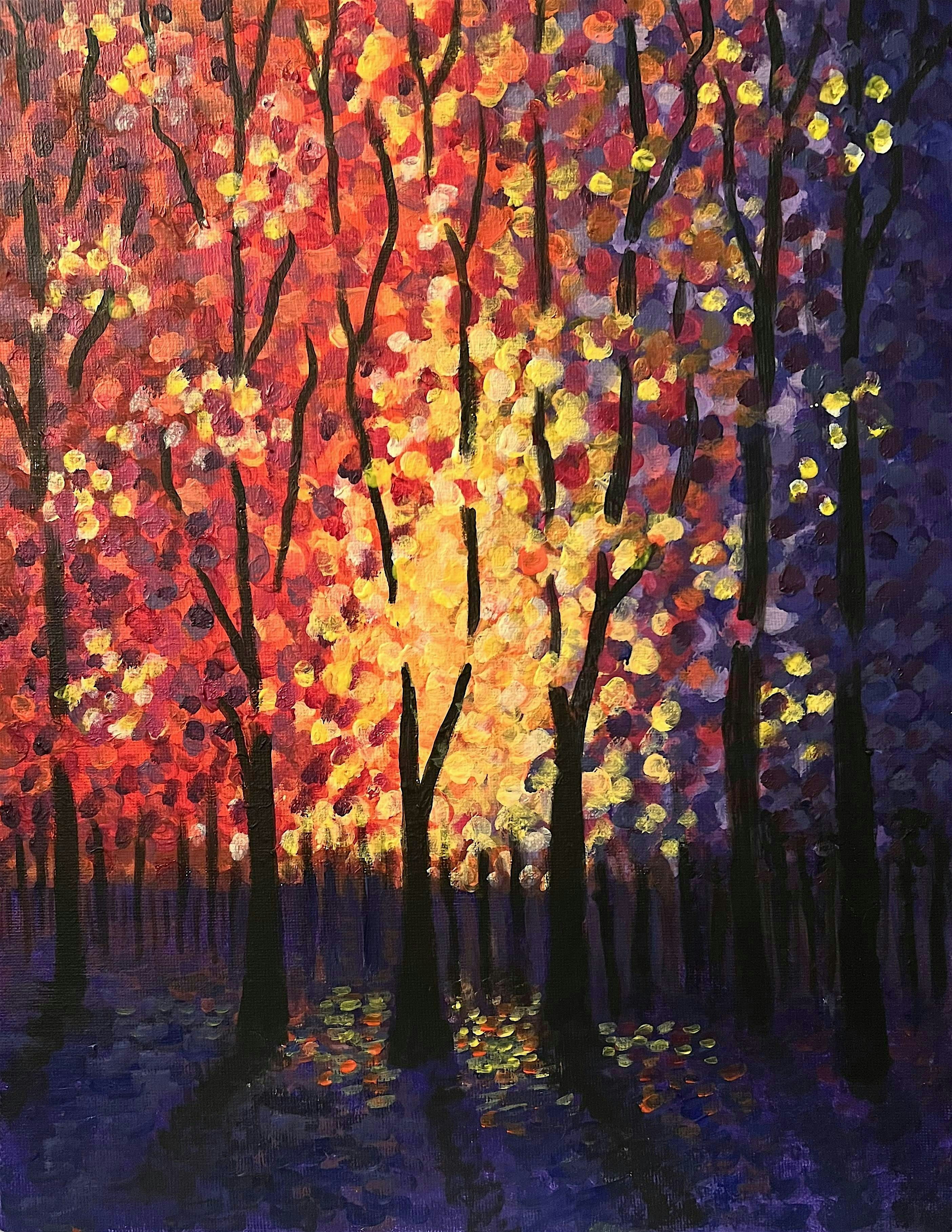 Forest Glow Paint Night at HopMonk Tavern Novato – Novato, CA