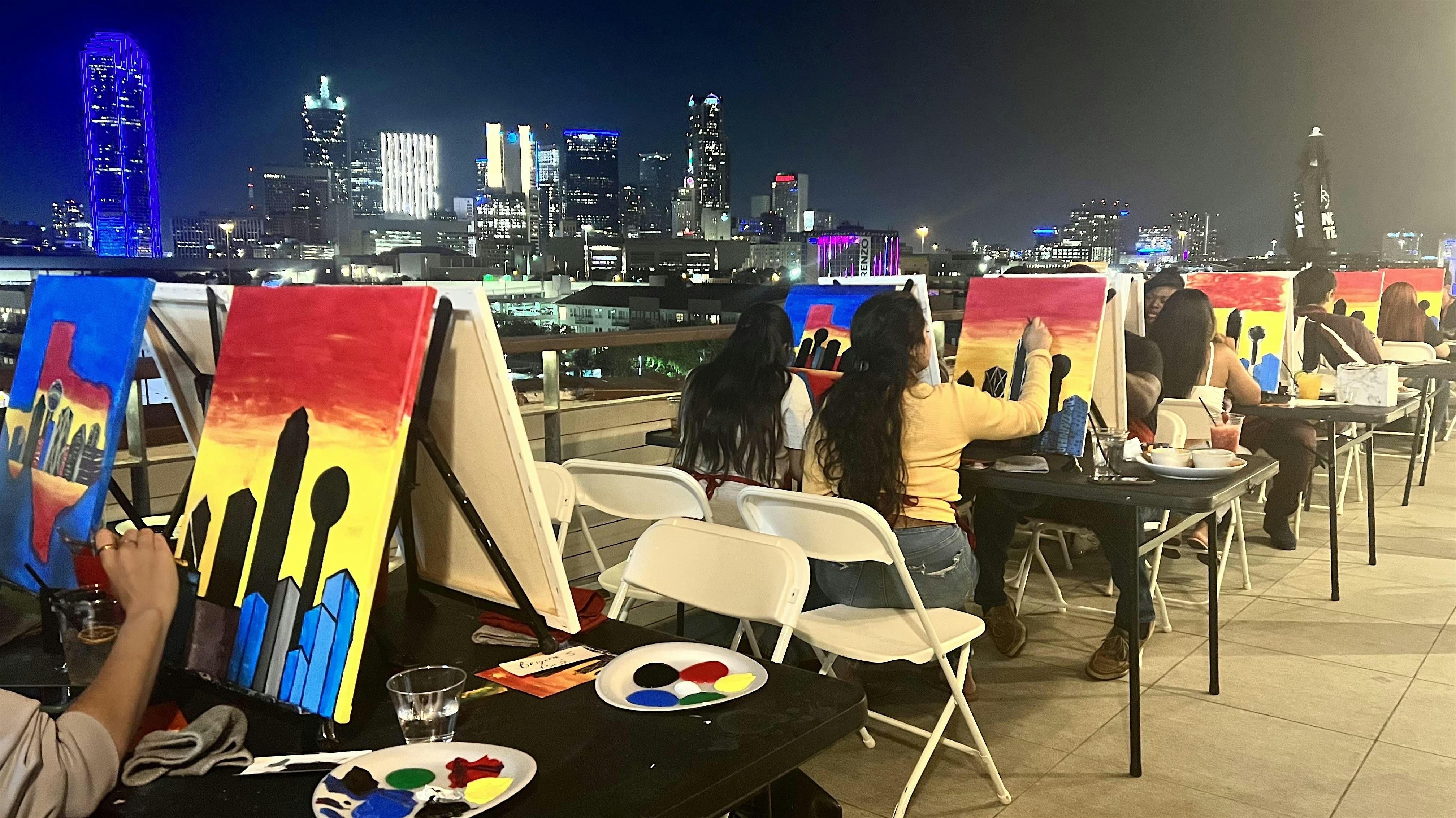 Holiday Edition Paint Party @ Canvas Hotel ! at CANVAS Hotel | Dallas – Dallas, TX
