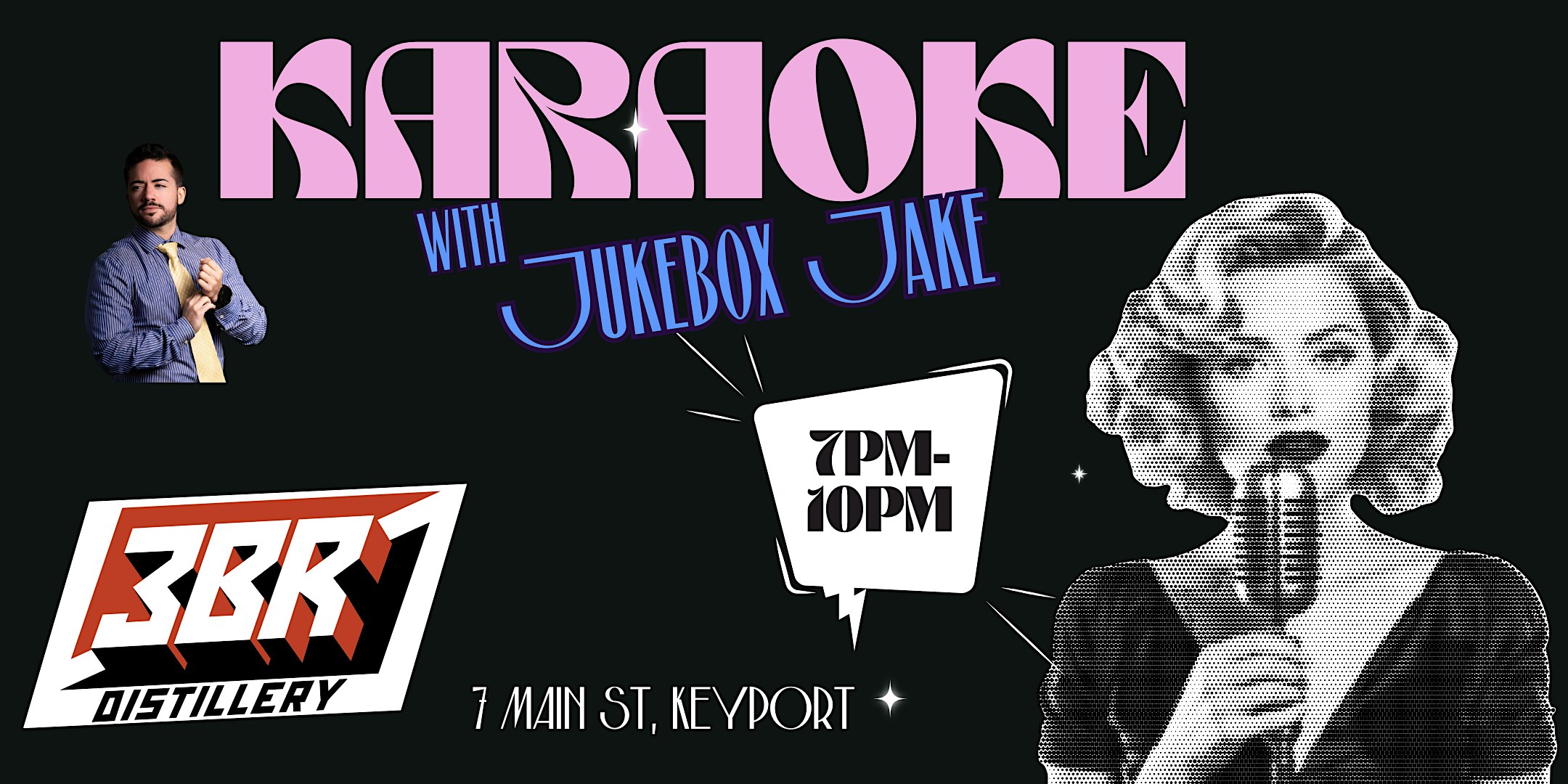 Karaoke Night at 3BR Distillery at 3BR Distillery – Keyport, NJ
