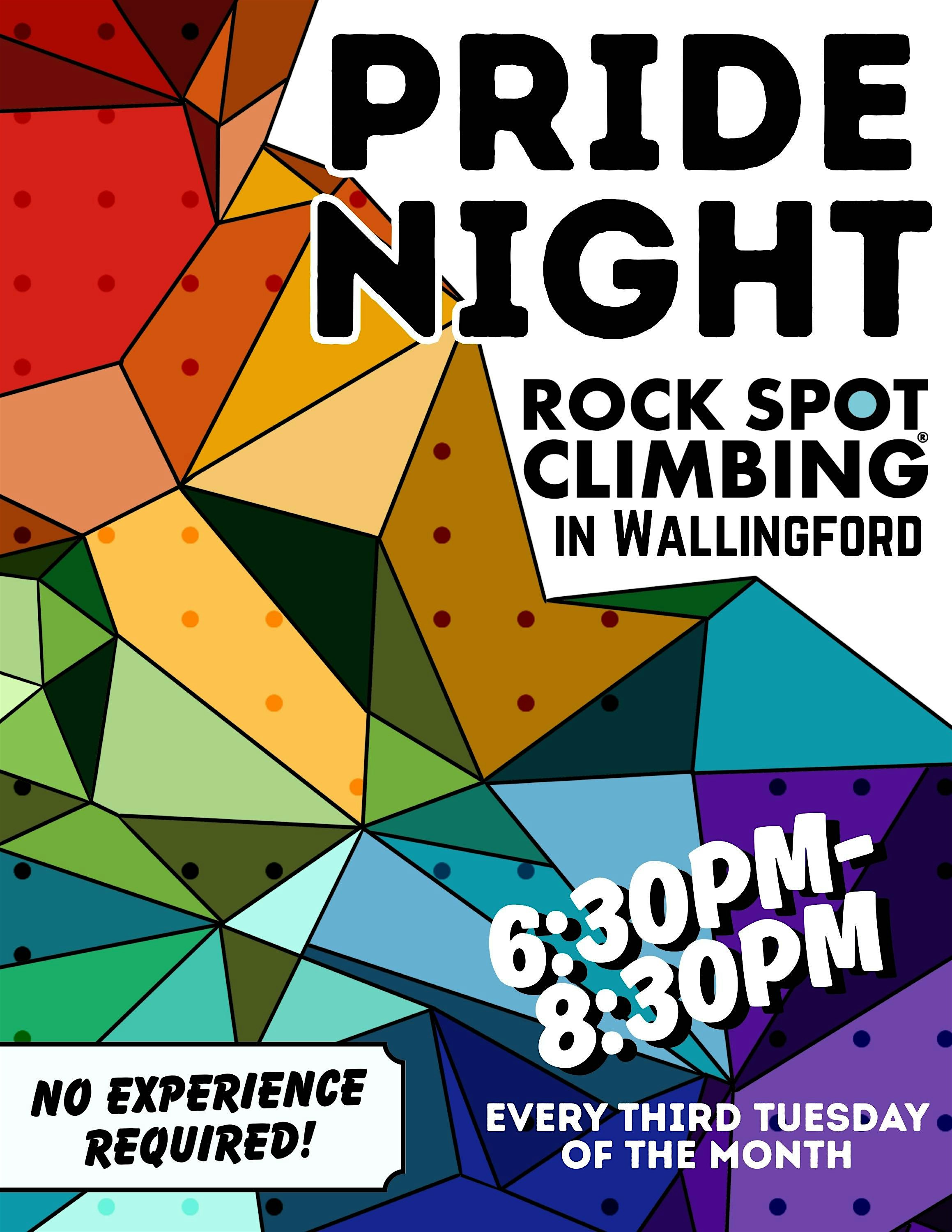 Rock Climbing Pride Night at Rock Spot Climbing: Wallingford – Wallingford, CT