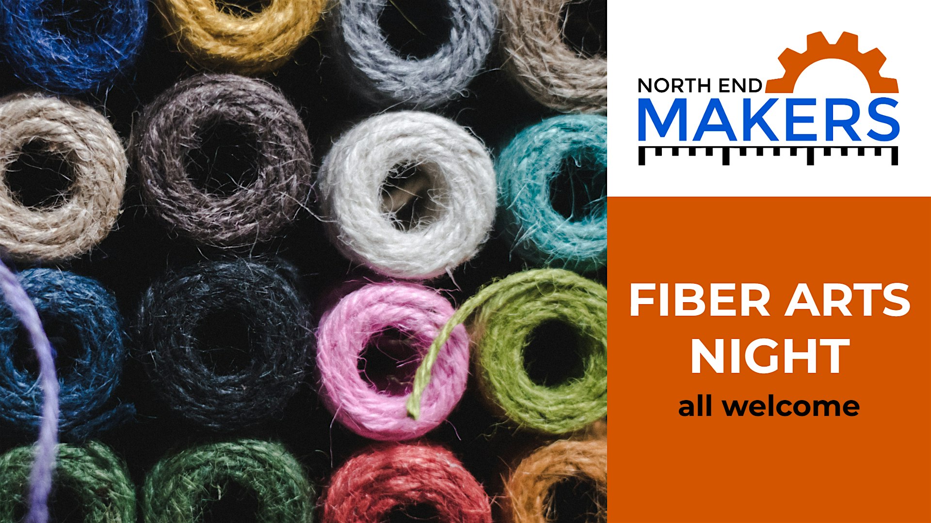 Fiber Arts Night at North End Makerspace – Seattle, WA