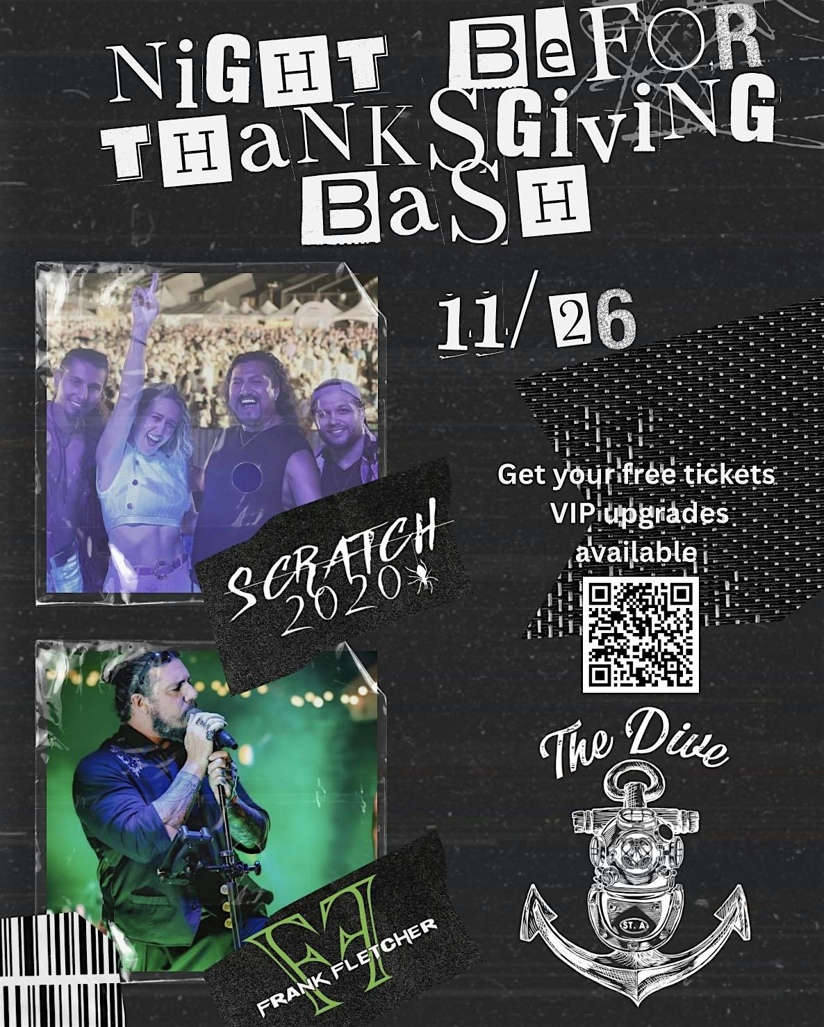 Night Before Thanksgiving Bash at The Dive – Panama City, FL