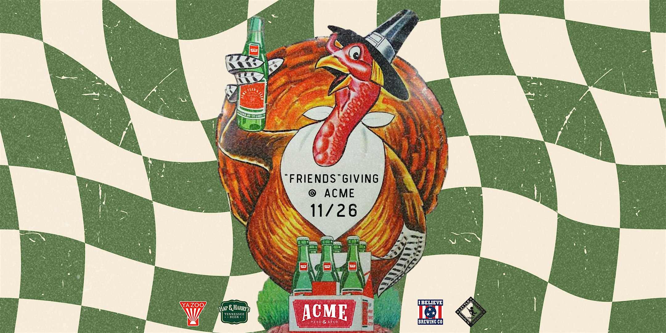 Free! “Friends”giving w/ The Hi-Jivers – Downtown Nashville at Acme Feed & Seed – Nashville, TN