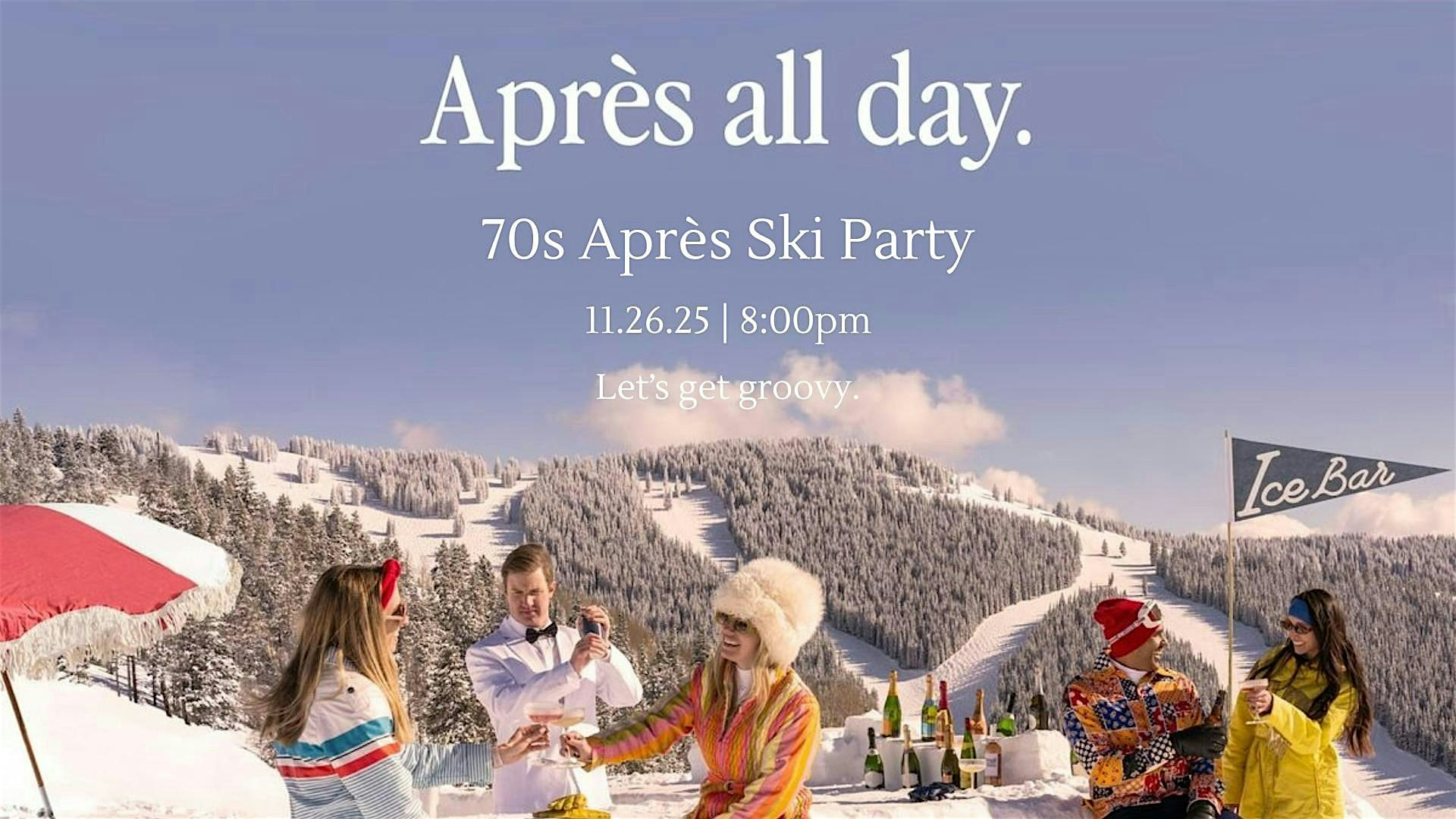 70s Après Ski Lodge Party | Tower Club Dallas at Tower Club Dallas – Dallas, TX