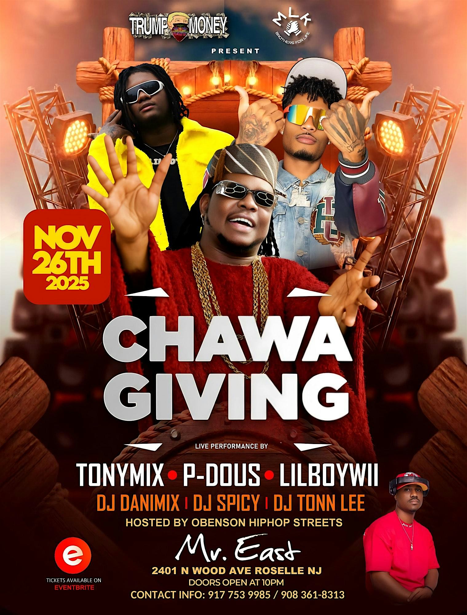 CHAWA GIVING at 2401 N Wood Ave – Roselle, NJ