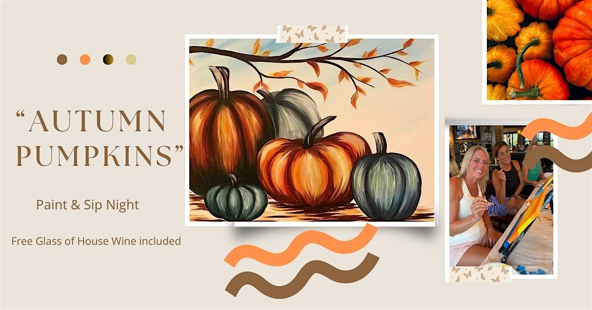 Autumn Pumpkins / Paint & Sip at 2010 Crown Plaza Dr – Columbus, OH