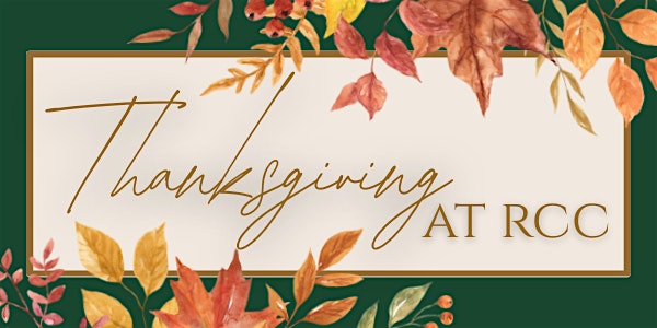 RCC Thanksgiving 2025 (SOLD OUT- TAKE OUT ORDERS ONLY REMAINING) at Reading Country Club – Reading, PA