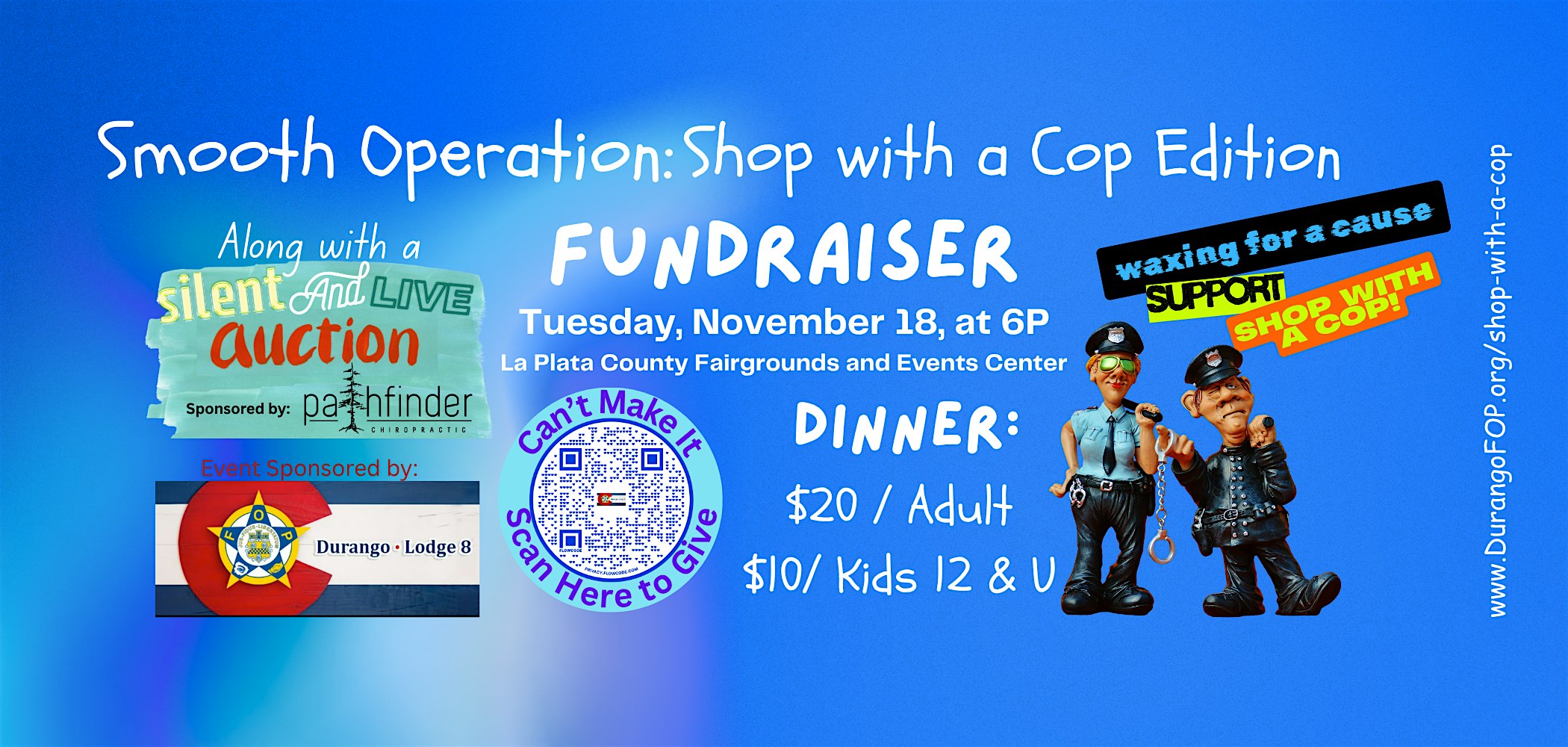Smooth Operation: Shop with a Cop Edition at La Plata County Fairgrounds – Durango, CO