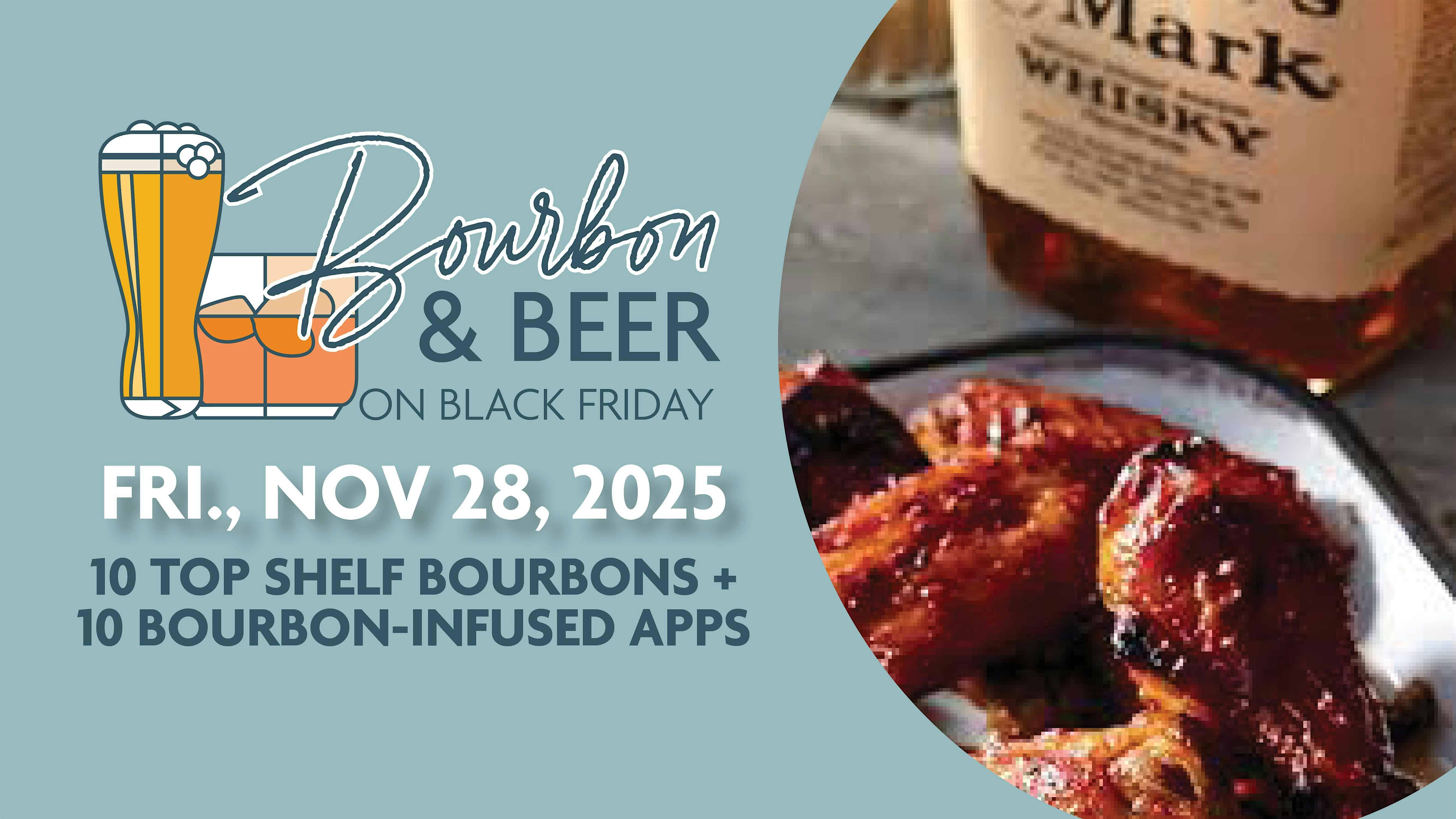 Bourbon & Beer on Black Friday in Downtown Racine at Downtown Racine – Racine, WI