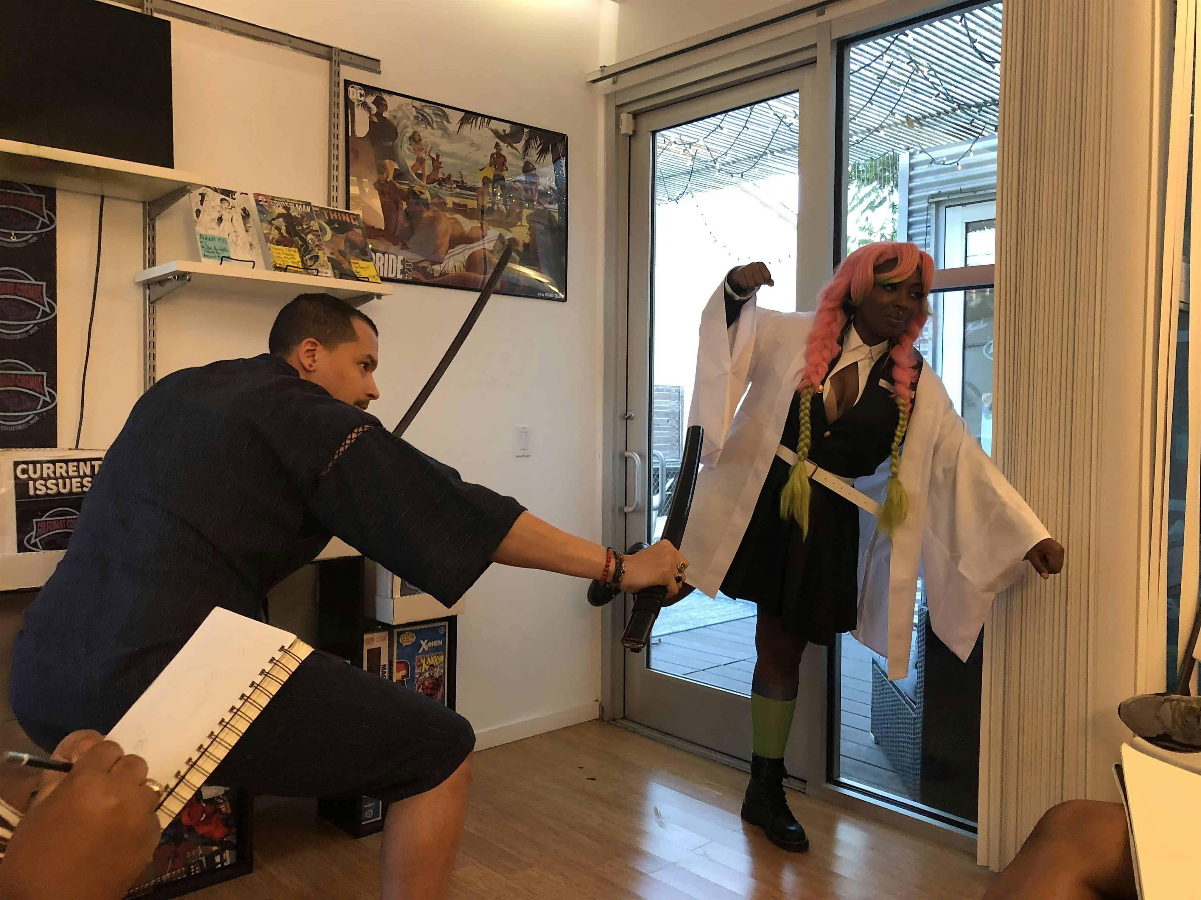 Cosplay Sip & Sketch at 2408 Wheeler Ave – Houston, TX