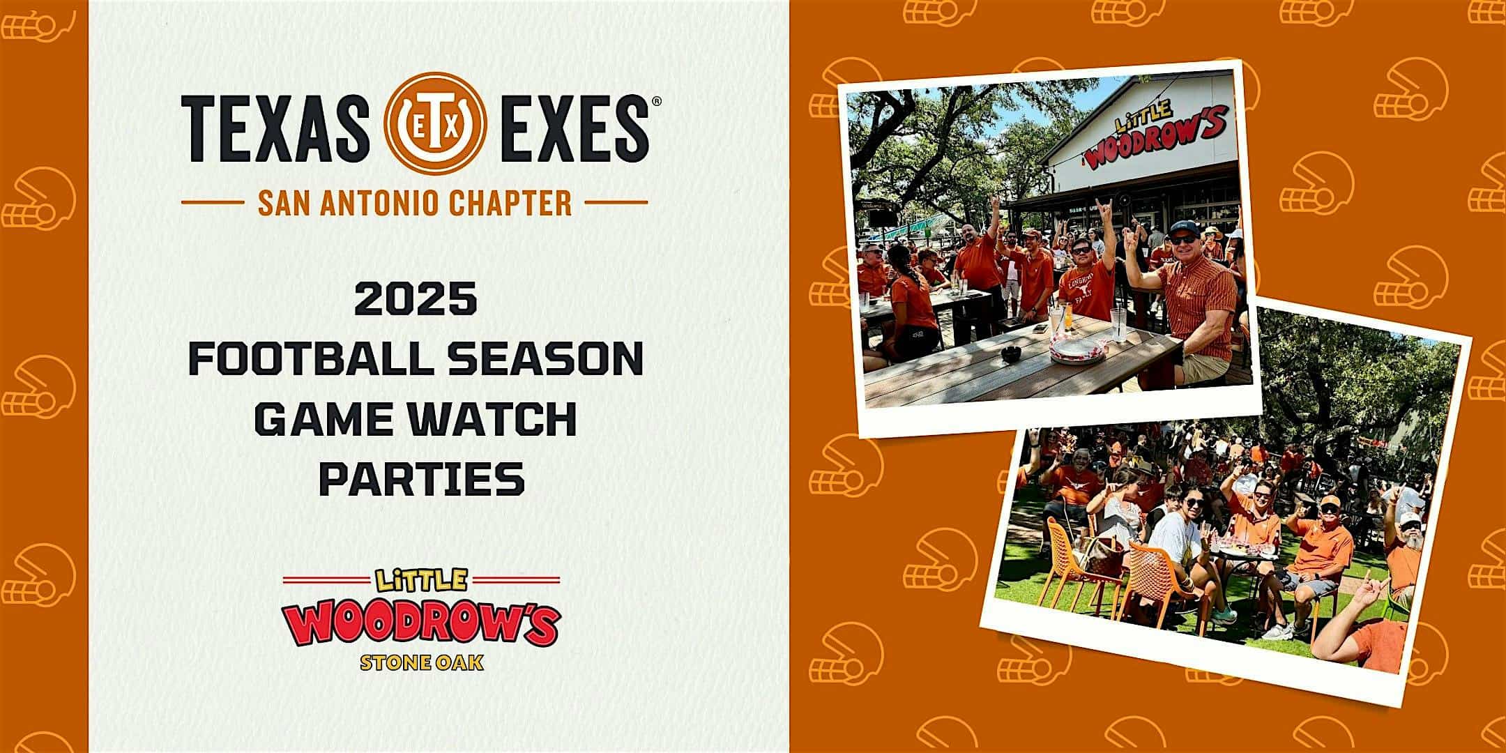 Texas vs. Texas A&M Football Watch Party @ Little Woodrow’s Stone Oak at Little Woodrow’s Stone Oak – San Antonio, TX