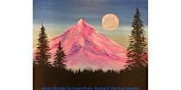 Mystic Mountain Friday Nov. 28th 6:30pm $40 at Sipping N’ Painting Hampden – Denver, CO