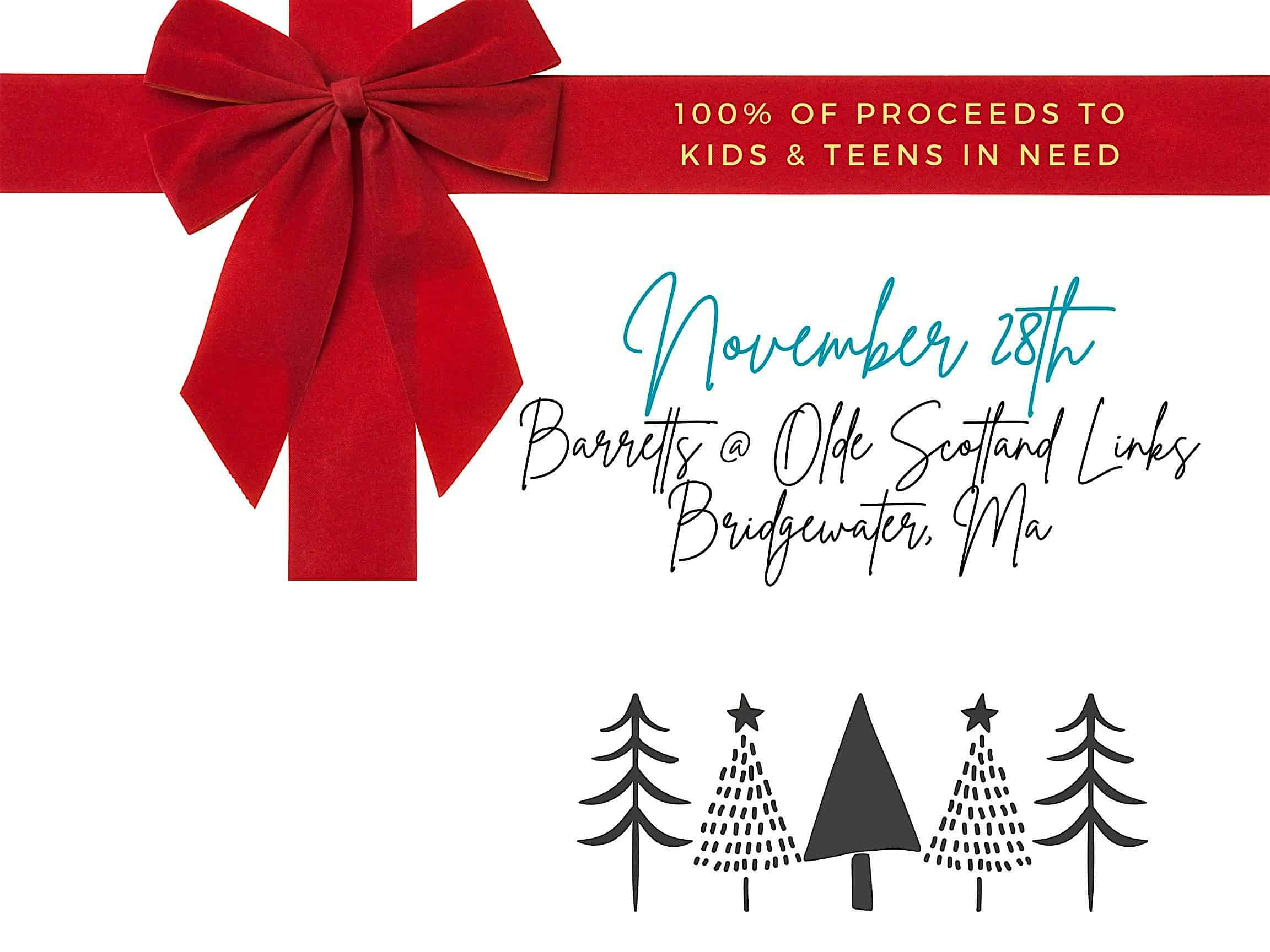 Holiday Fundraiser for Raynham Kids! at Barrett’s Olde Scotland Links – Bridgewater, MA