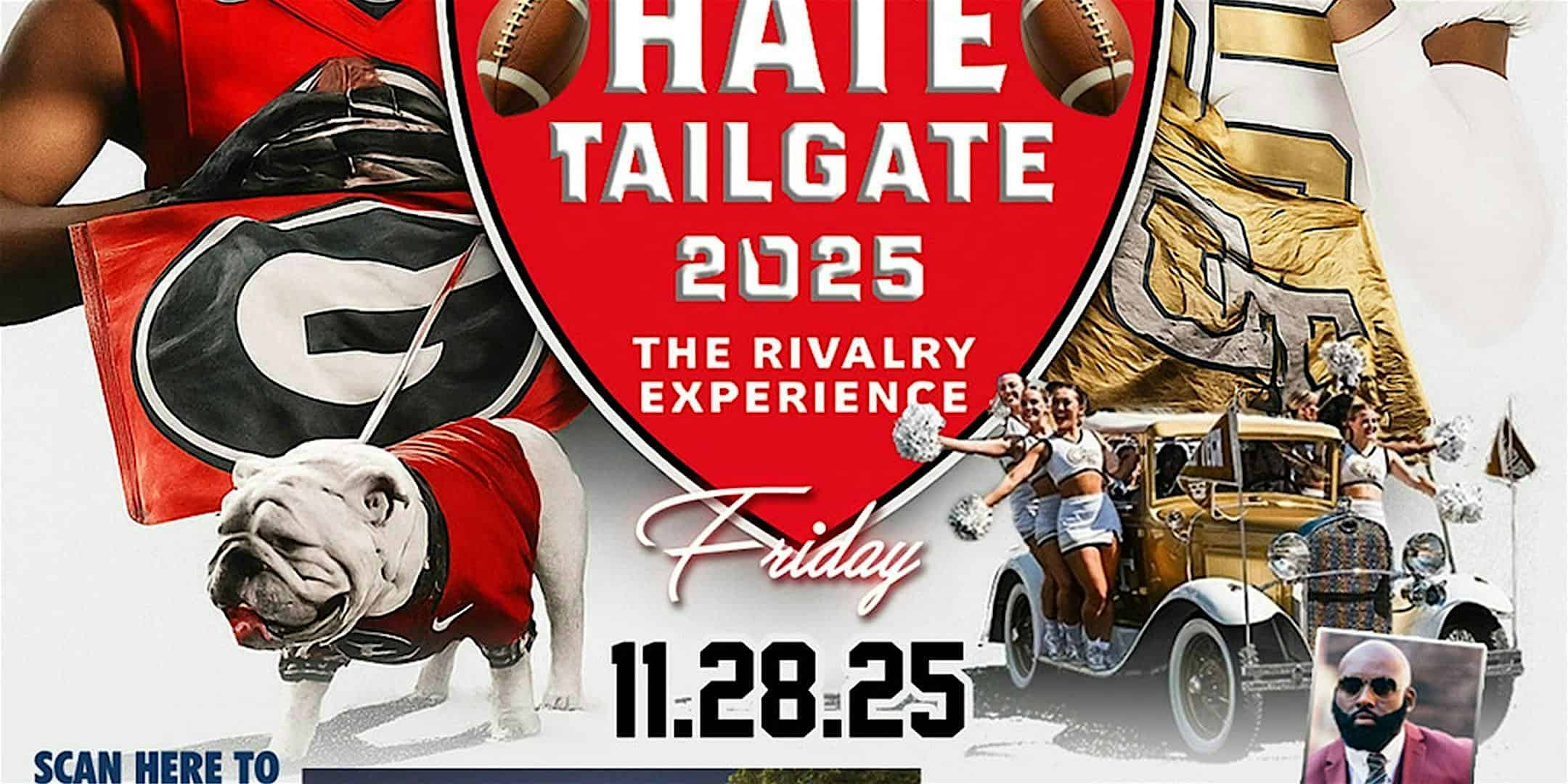 Clean, Old-Fashioned Hate Tailgate 2025 — The Rivalry Experience at W Vine City University Garden Gateway Heritage Plaza – Atlanta, GA