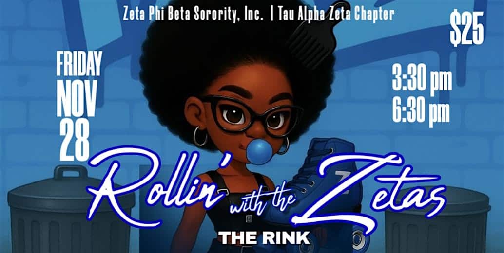 Rollin with the Zetas of TAZ at The Rink – Chicago, IL