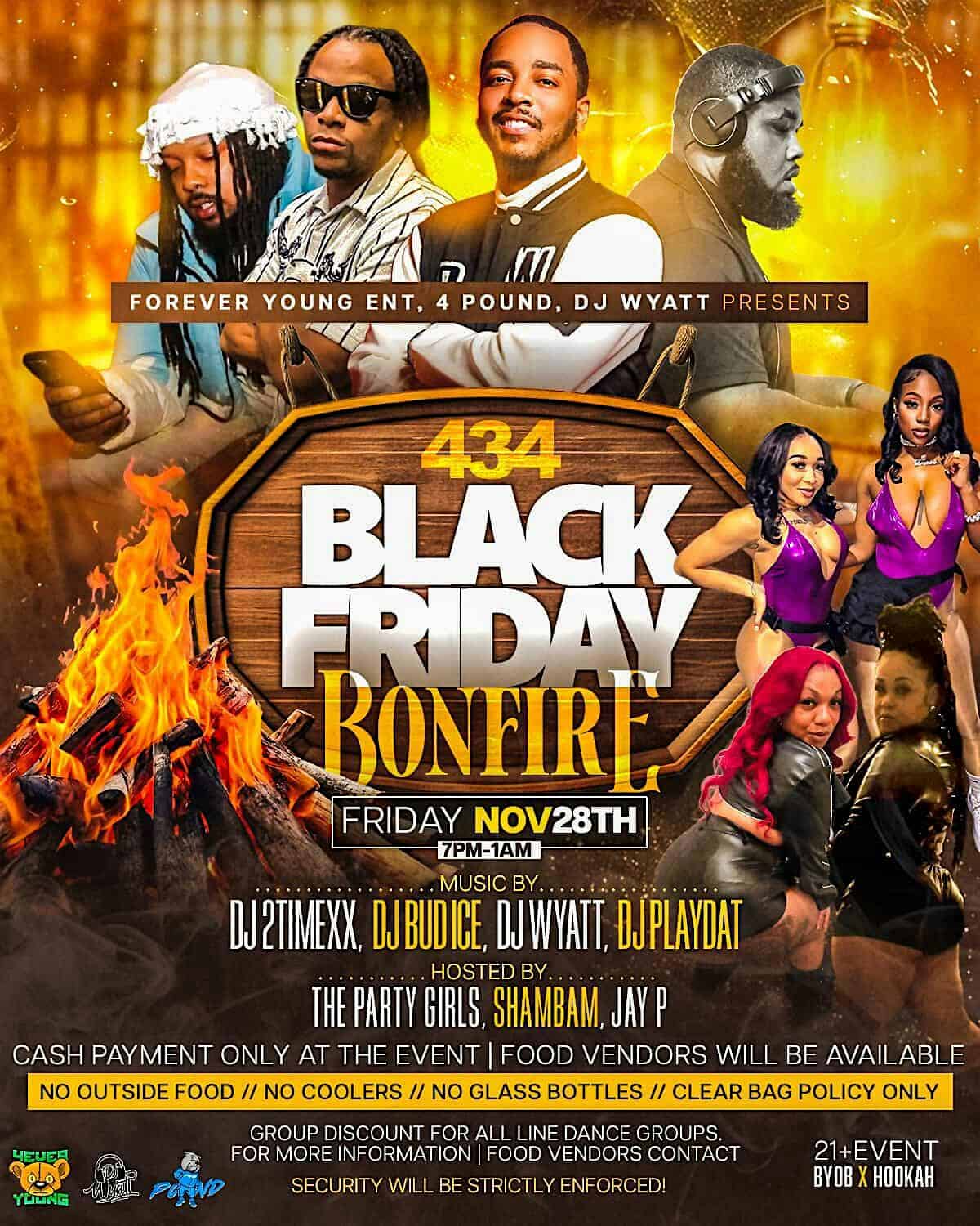 THE 434 BONFIRE 2K25 at 2842 Rash Maddux Dr – Blackstone, VA